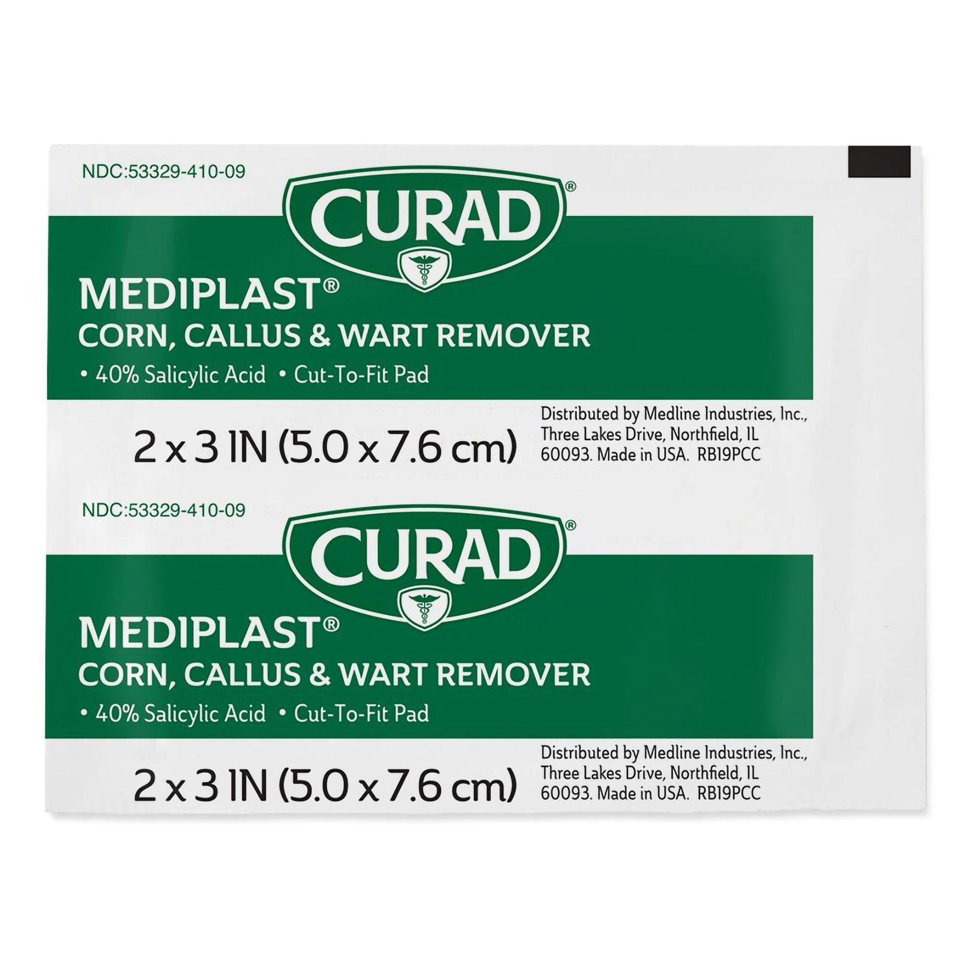 Curad® MediPlast® Corn, Callus & Wart Remover Pads