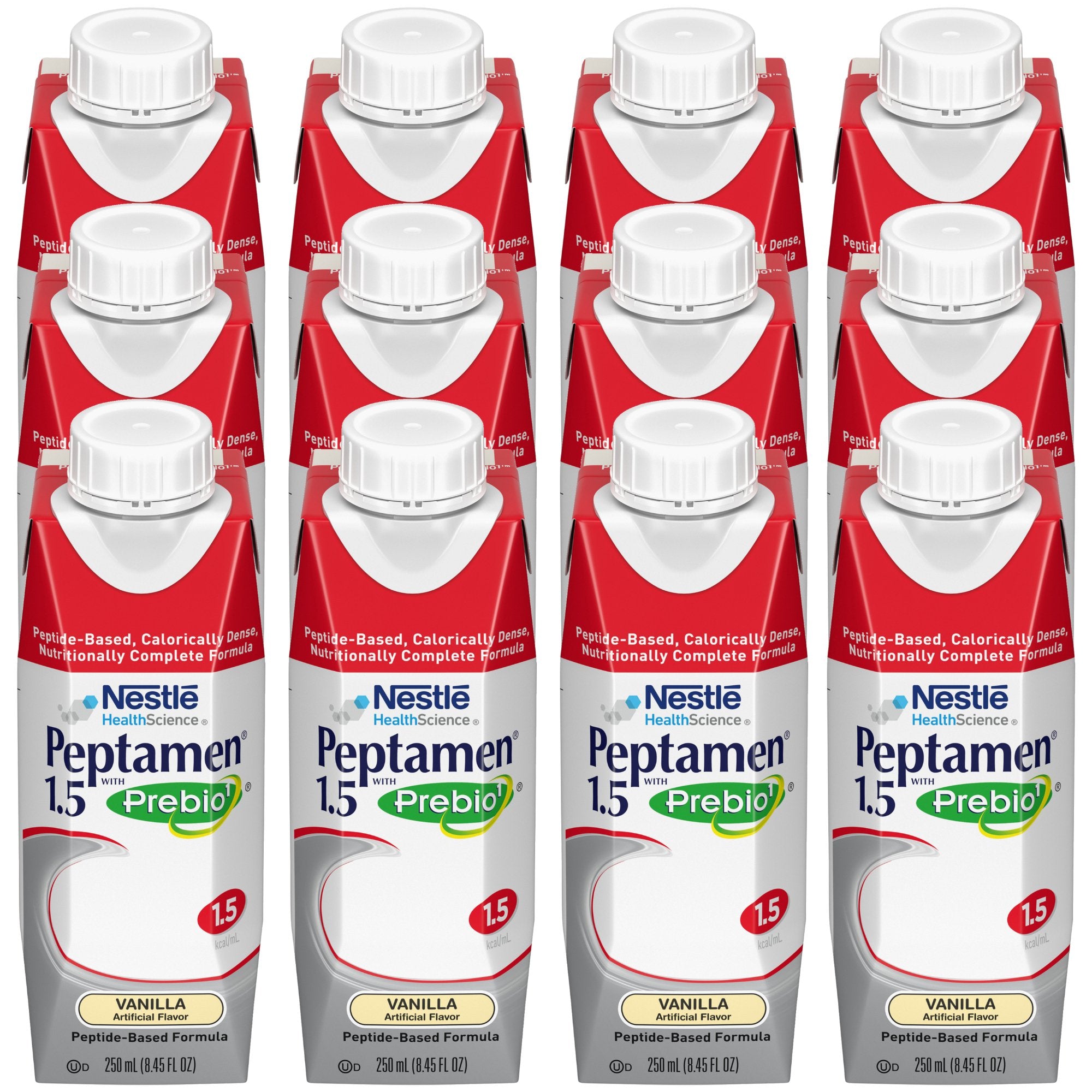 Oral Supplement Peptamen® 1.5 with Prebio 1™ Vanilla Flavor Liquid 250 mL Carton - image 5