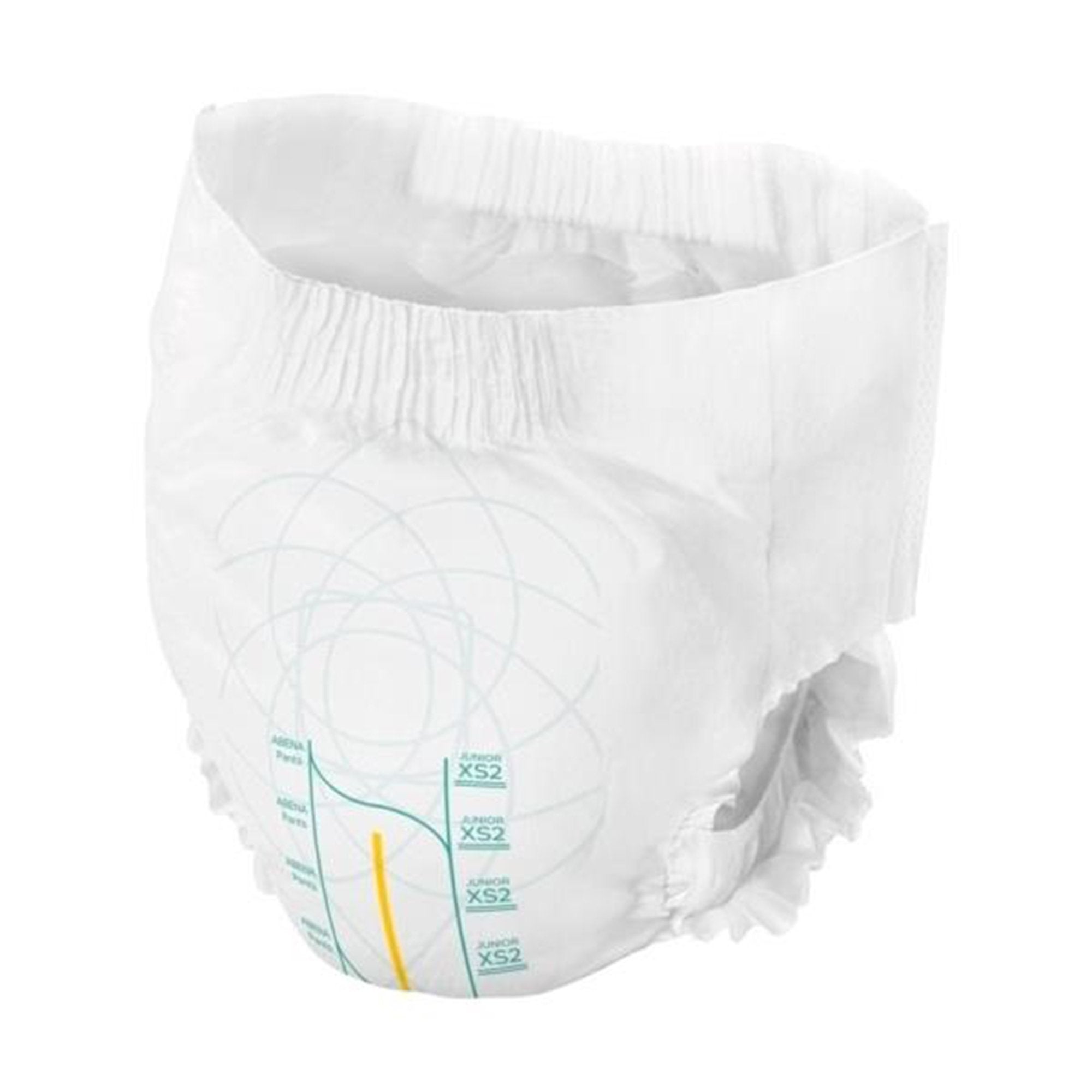 Unisex Youth Absorbent Underwear Abena® Premium Pants Junior XS2 Pull On with Tear Away Seams X-Small Disposable Moderate Absorbency - image 6
