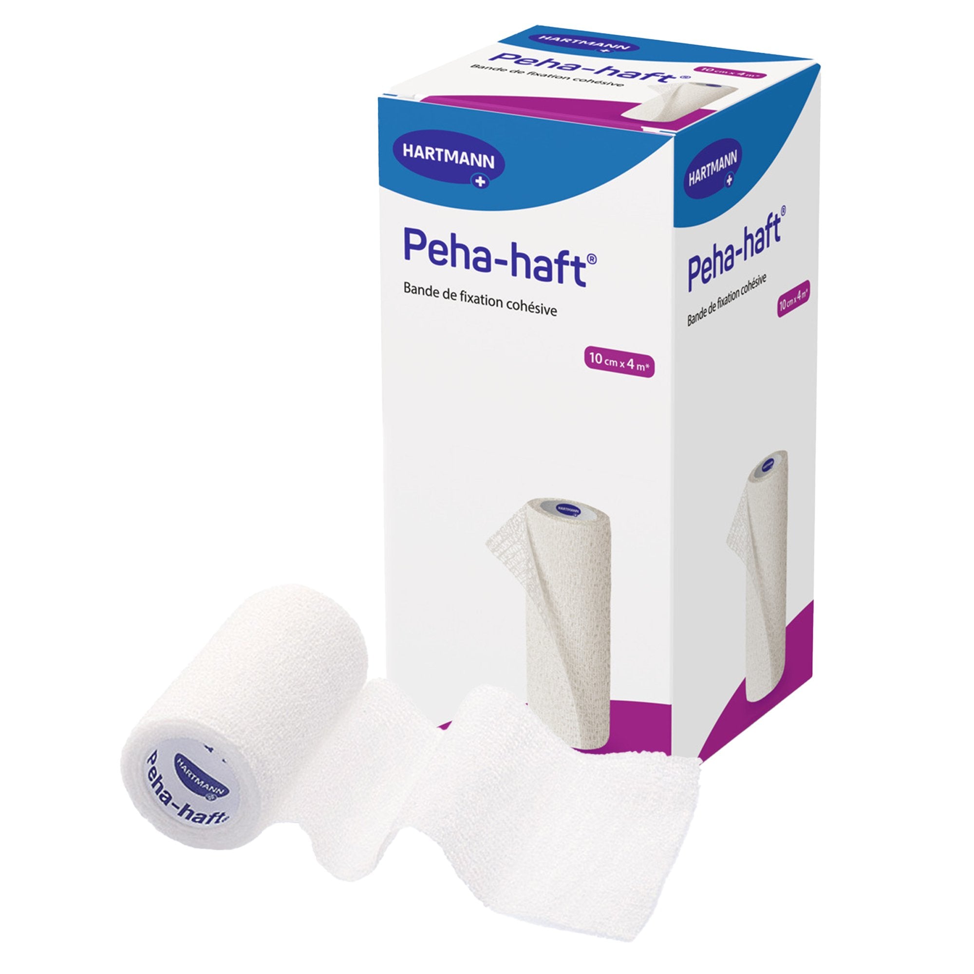 Peha-haft® Self-adherent Closure Absorbent Cohesive Bandage, 4 Inch x 4-1/2 Yard