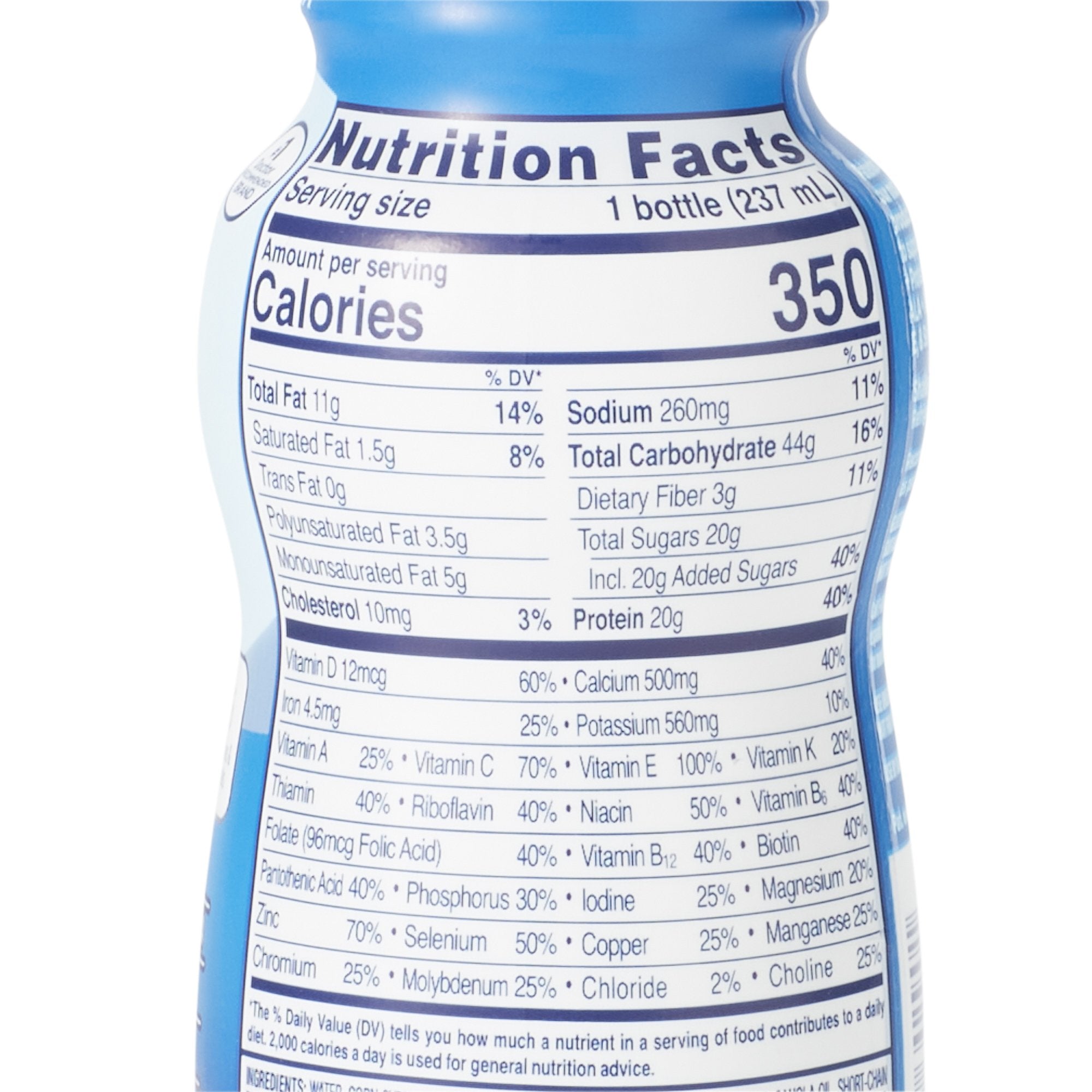 Oral Supplement Ensure® Enlive® Advanced Therapeutic Nutrition Shake Vanilla Flavor Liquid 8 oz. Bottle - image 3