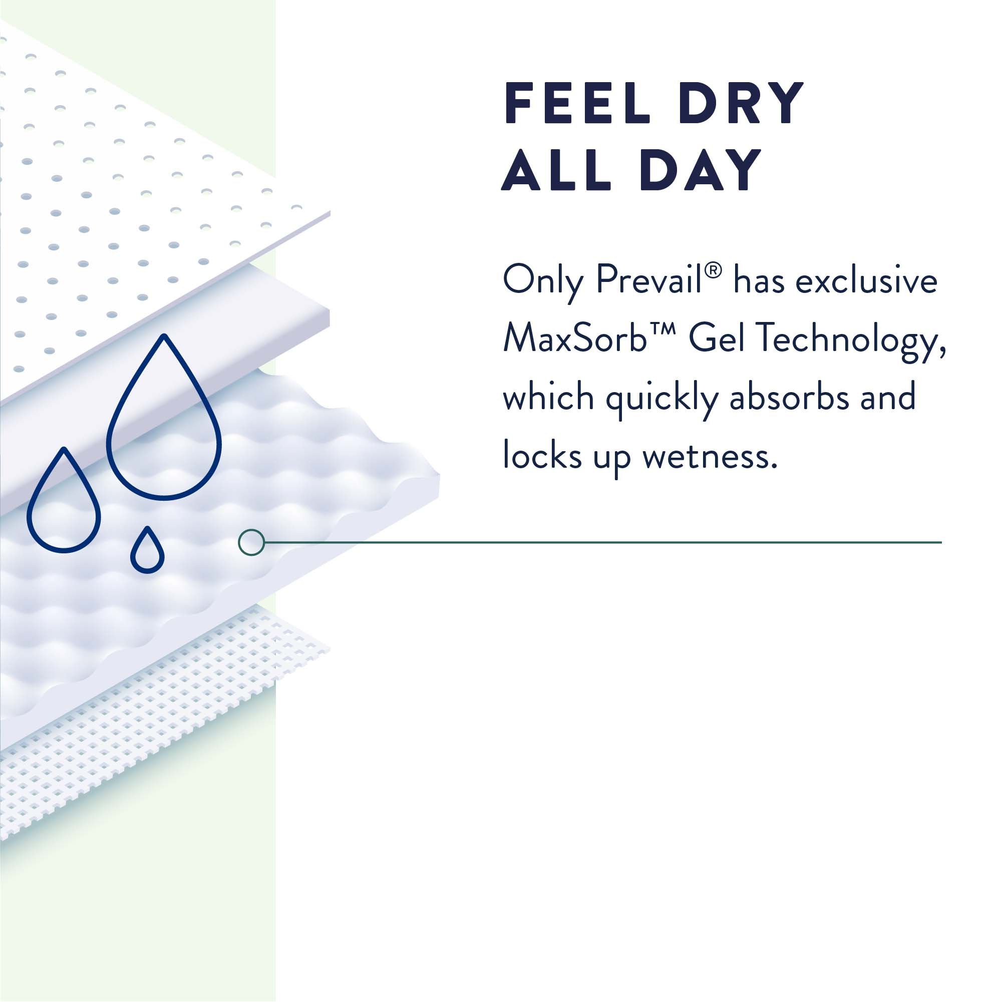 Prevail® Maximum Incontinence Brief, Extra Small (Youth) (1 Unit)