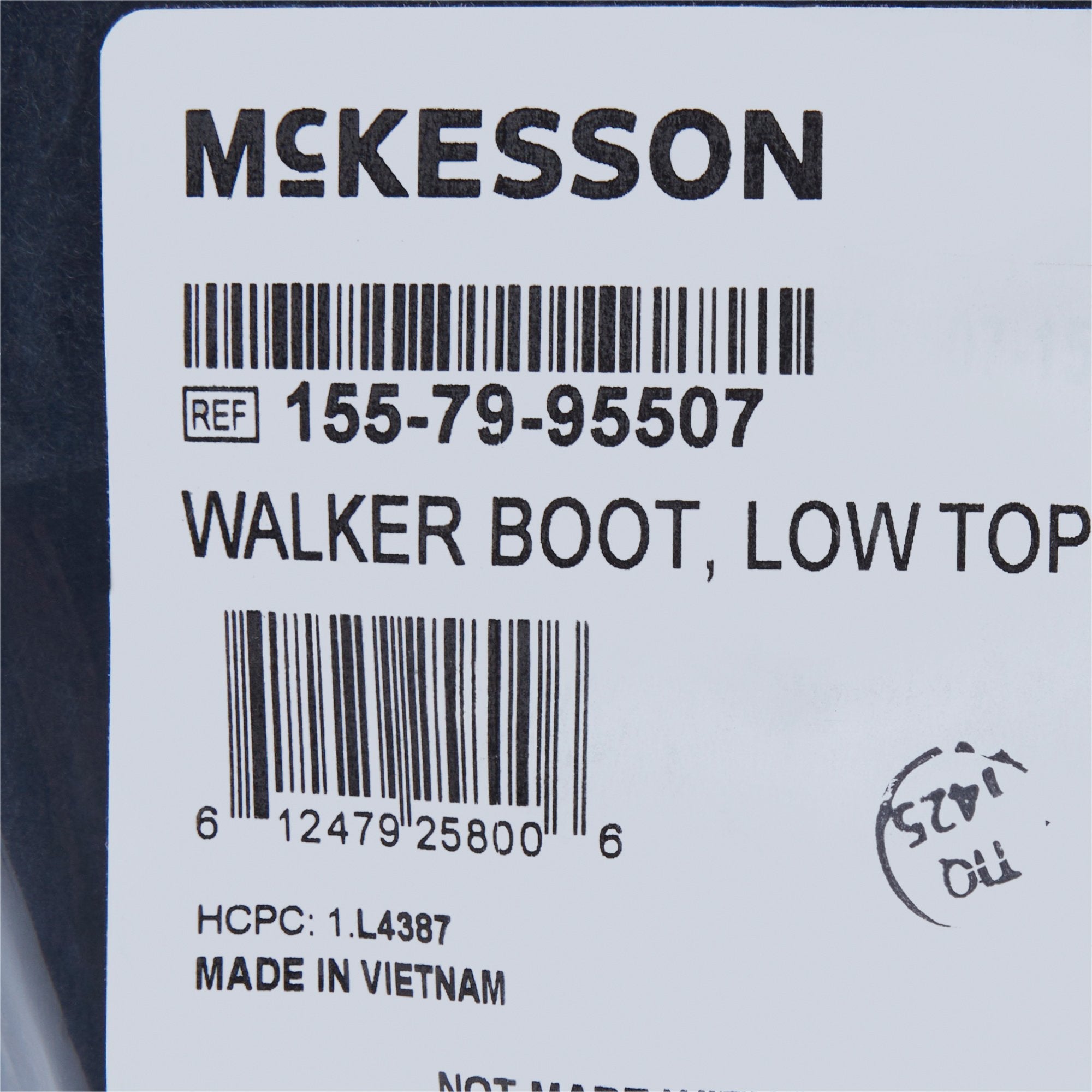 McKesson Standard Walker Boot, Large (1 Unit)