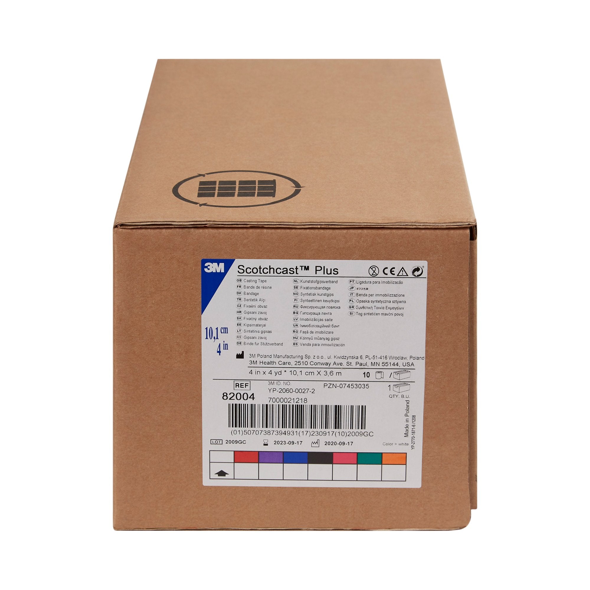 3M™ Scotchcast™ Plus White Cast Tape, 4 Inch x 4 Yard (1 Unit)