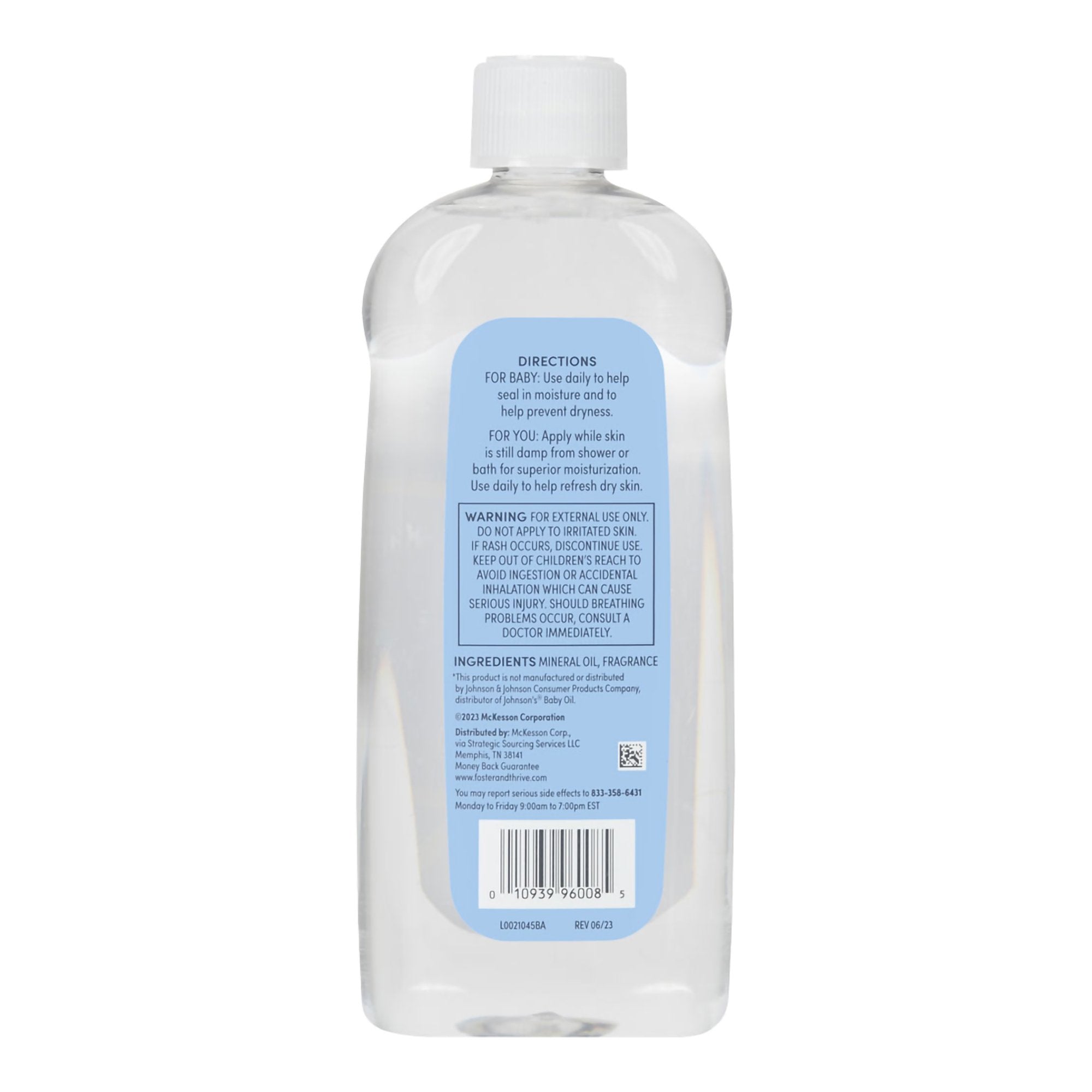 Baby Oil Foster & Thrive® 20 oz. Bottle Scented Oil - image 2