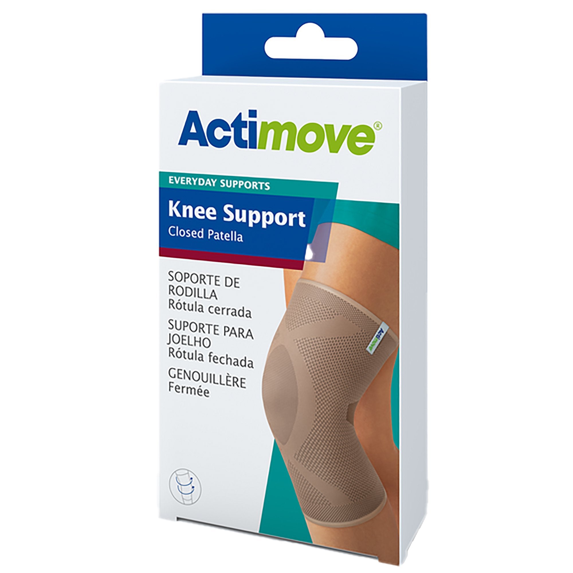 Knee Support Actimove® Everyday Supports Medium Without Fastening 14-1/4 to 16-1/4 Inch Knee Circumference Left or Right Knee - image 2