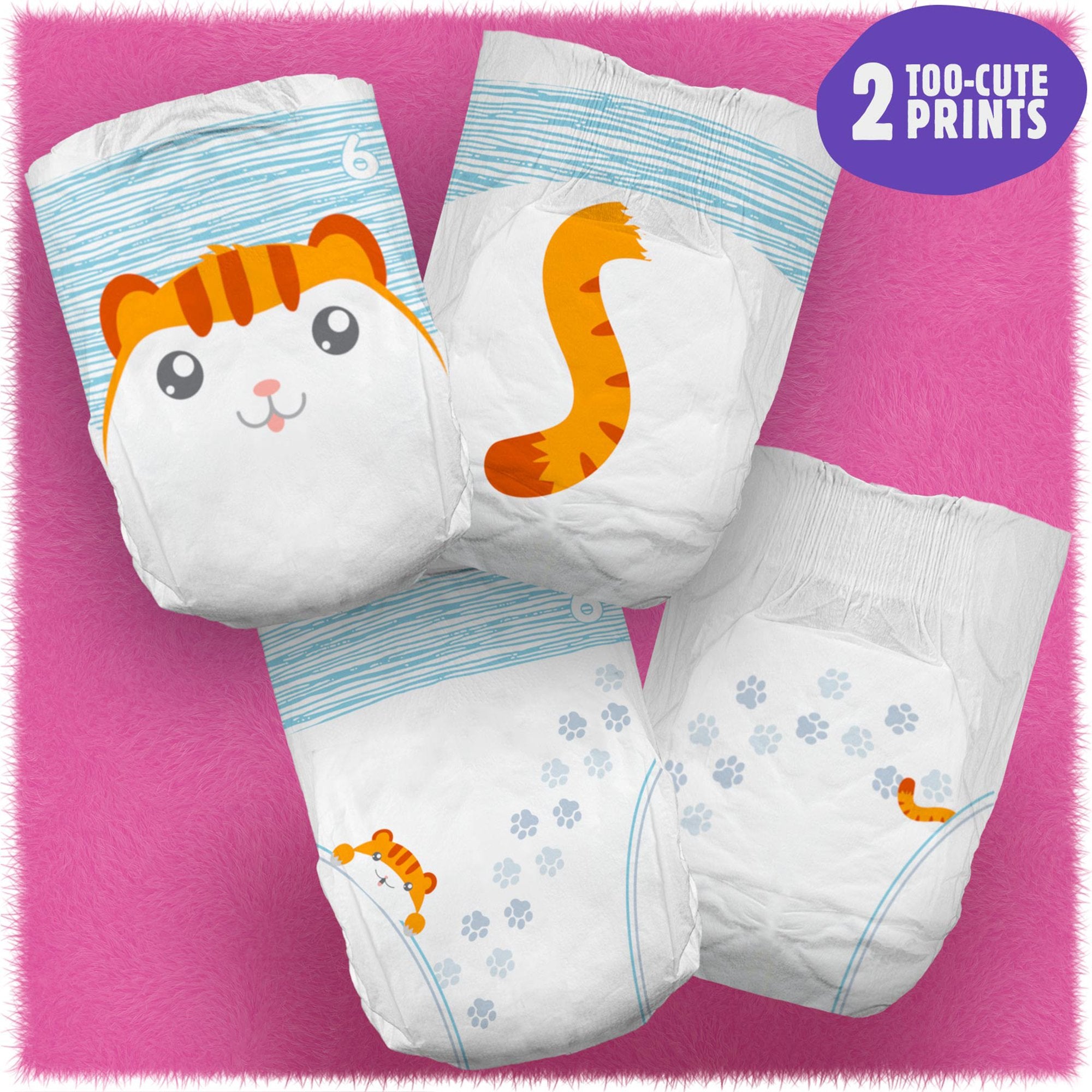 Unisex Baby Diaper Cuties® Complete Care Size 6 Disposable Heavy Absorbency - image 2