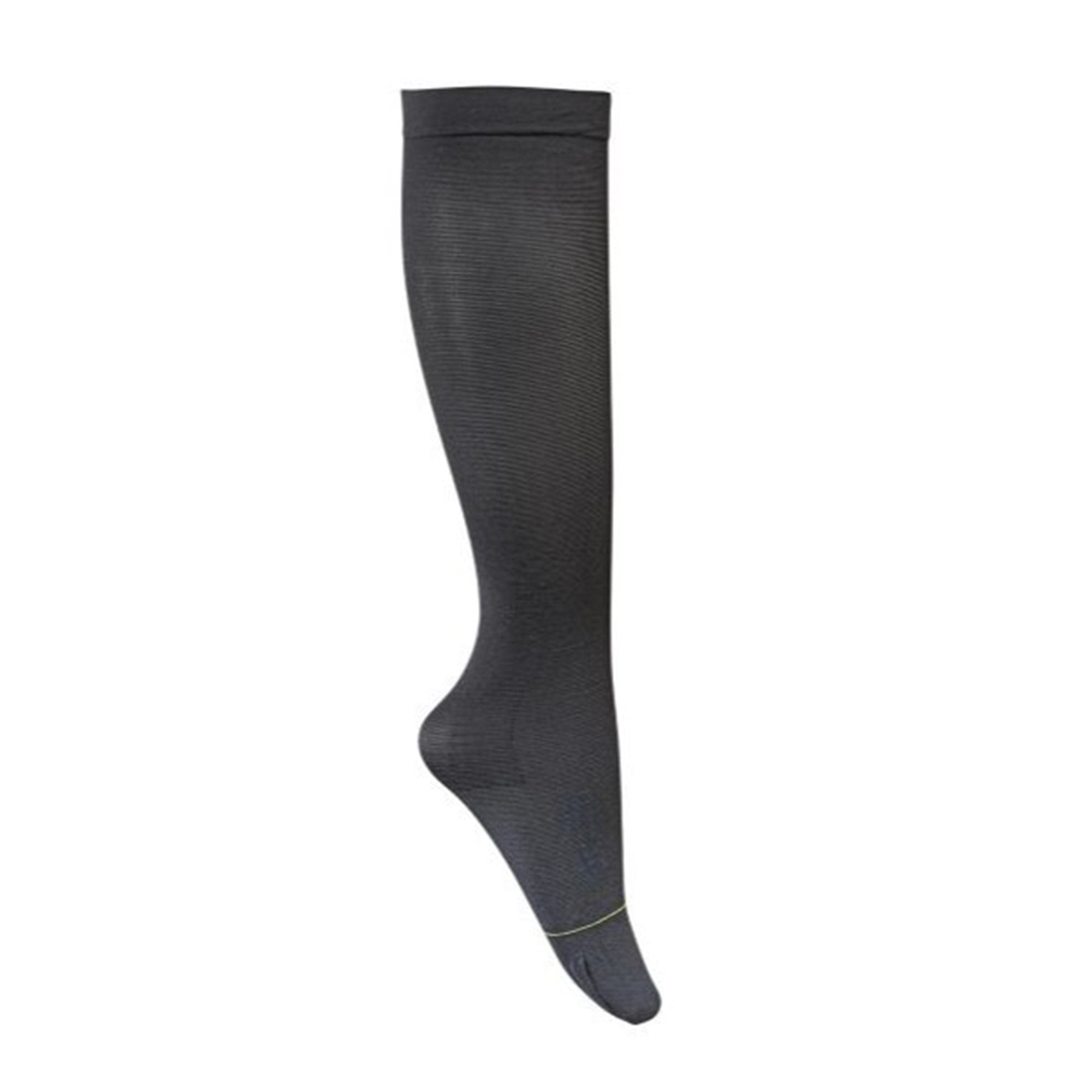 Anti-embolism Stocking T.E.D.™ Knee High Large / Regular Black Closed Toe