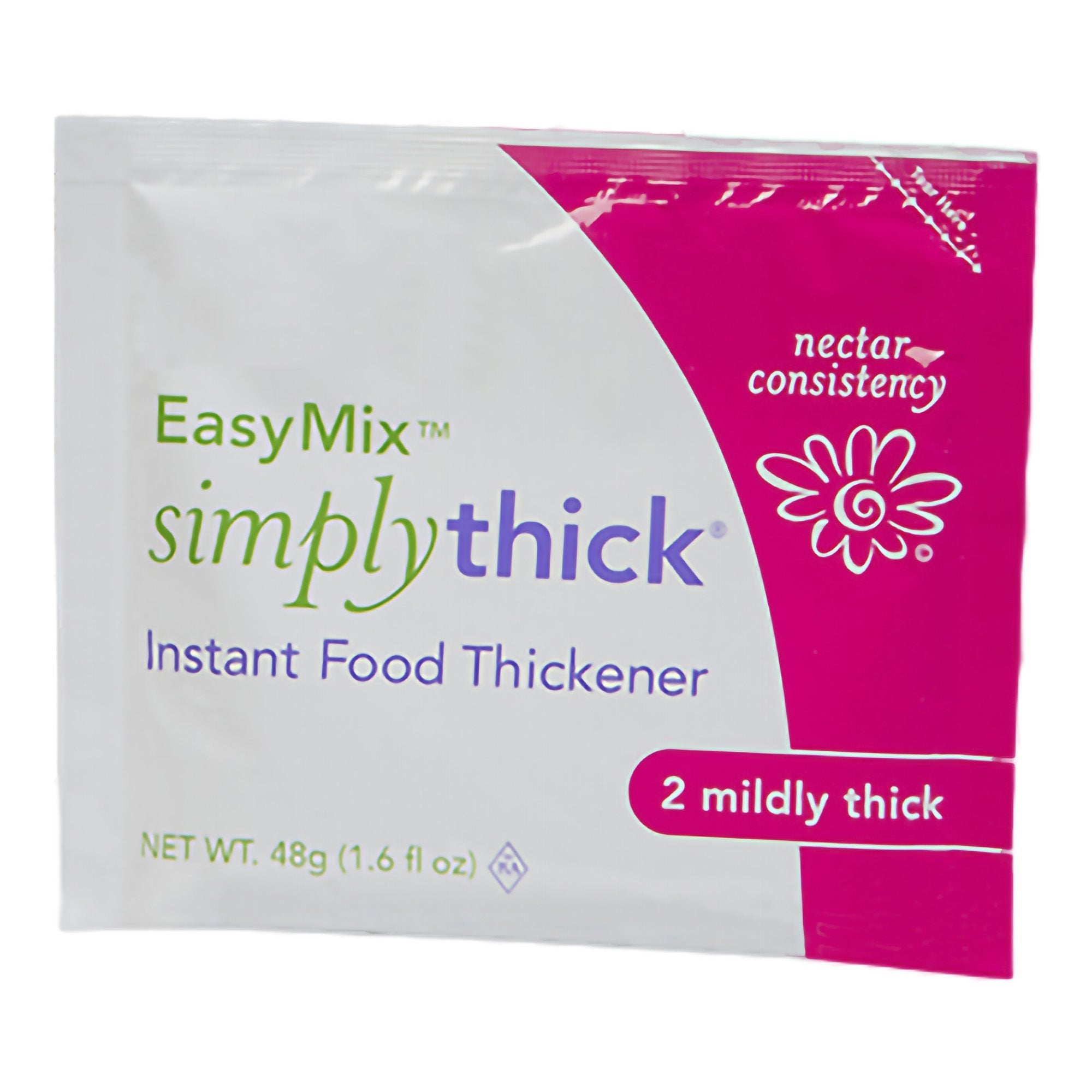 SimplyThick Easy Mix Food and Beverage Thickener, Unflavored (50 Units)