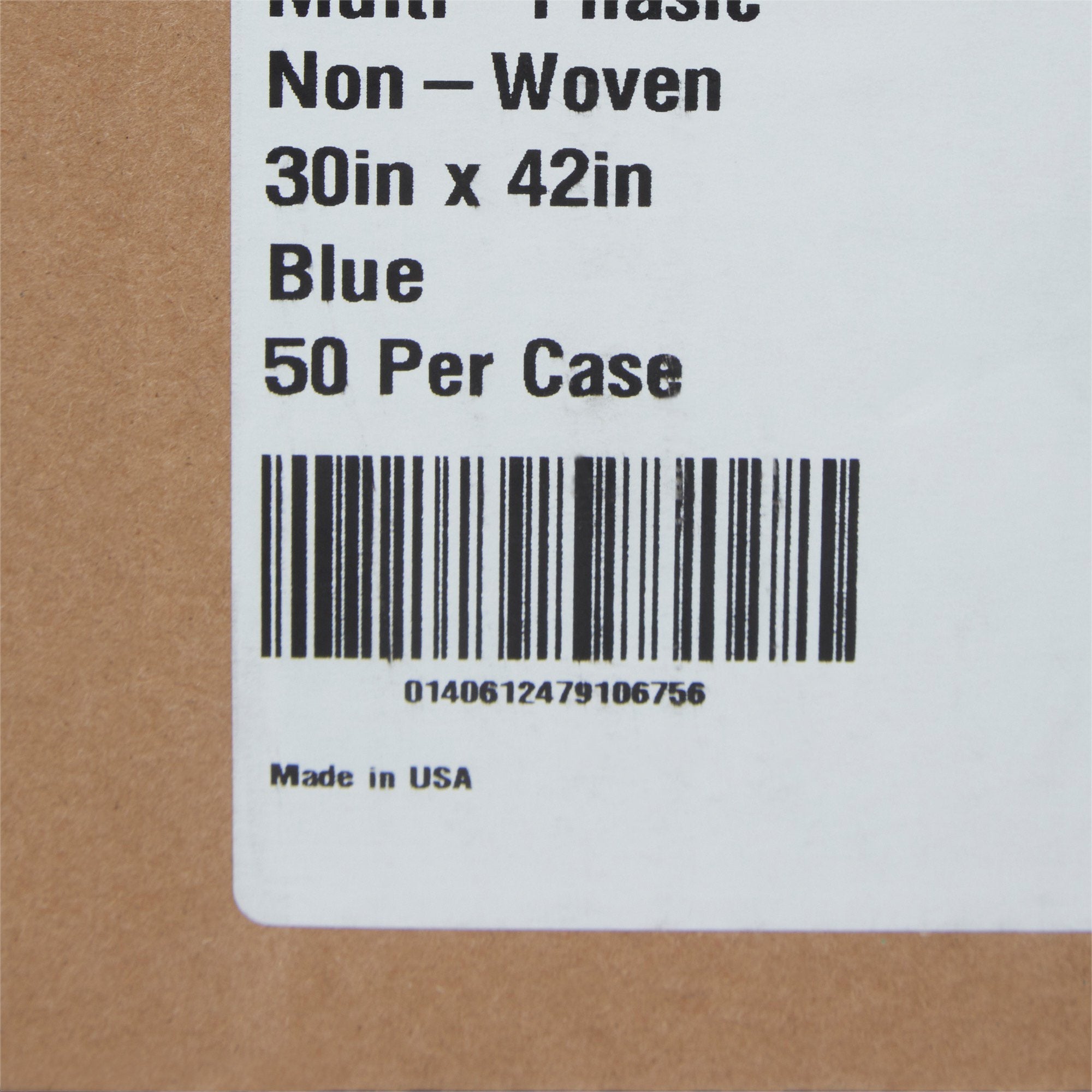 McKesson Patient Exam Gown, Blue (50 Units)