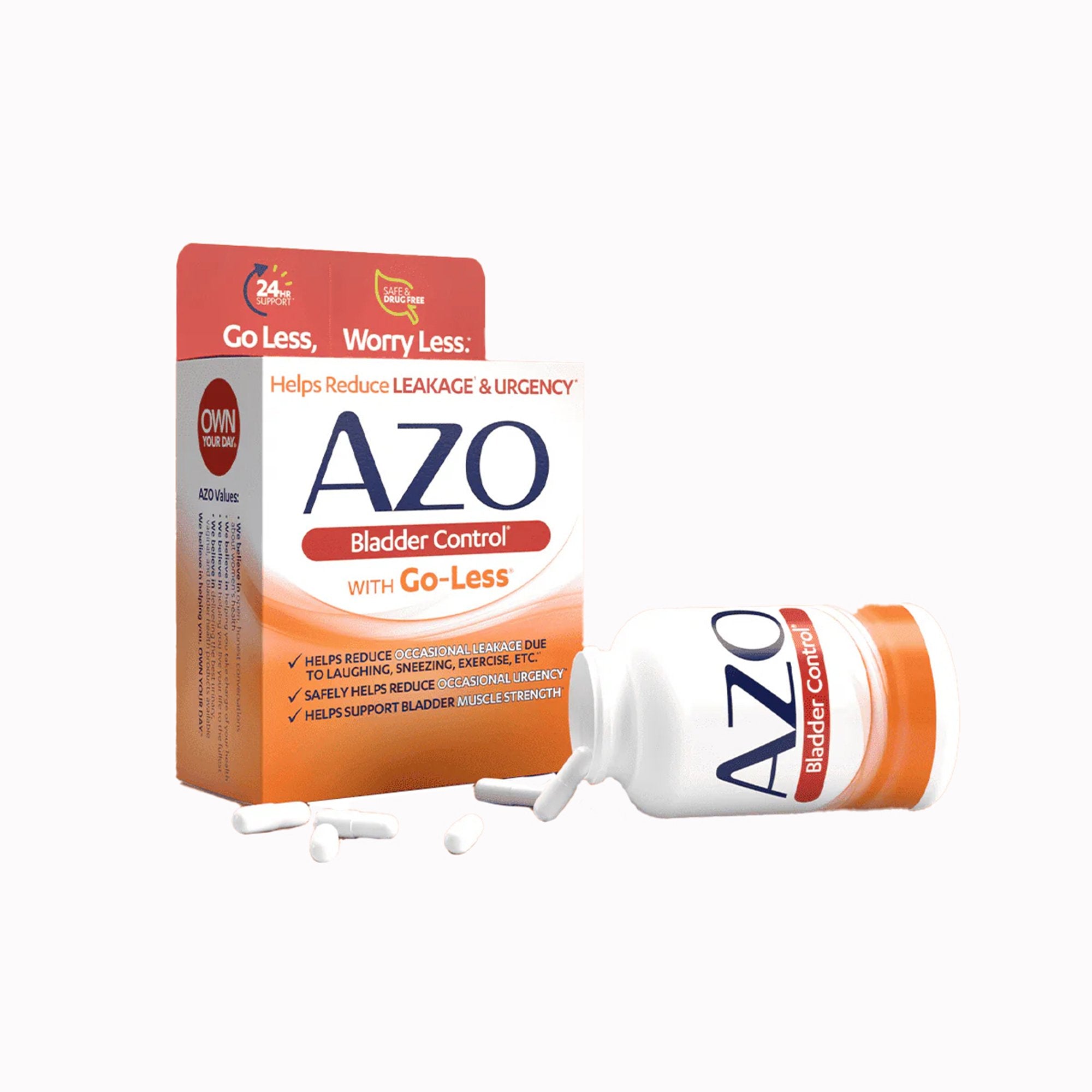 AZO Bladder Control® with Go-Less Capsules
