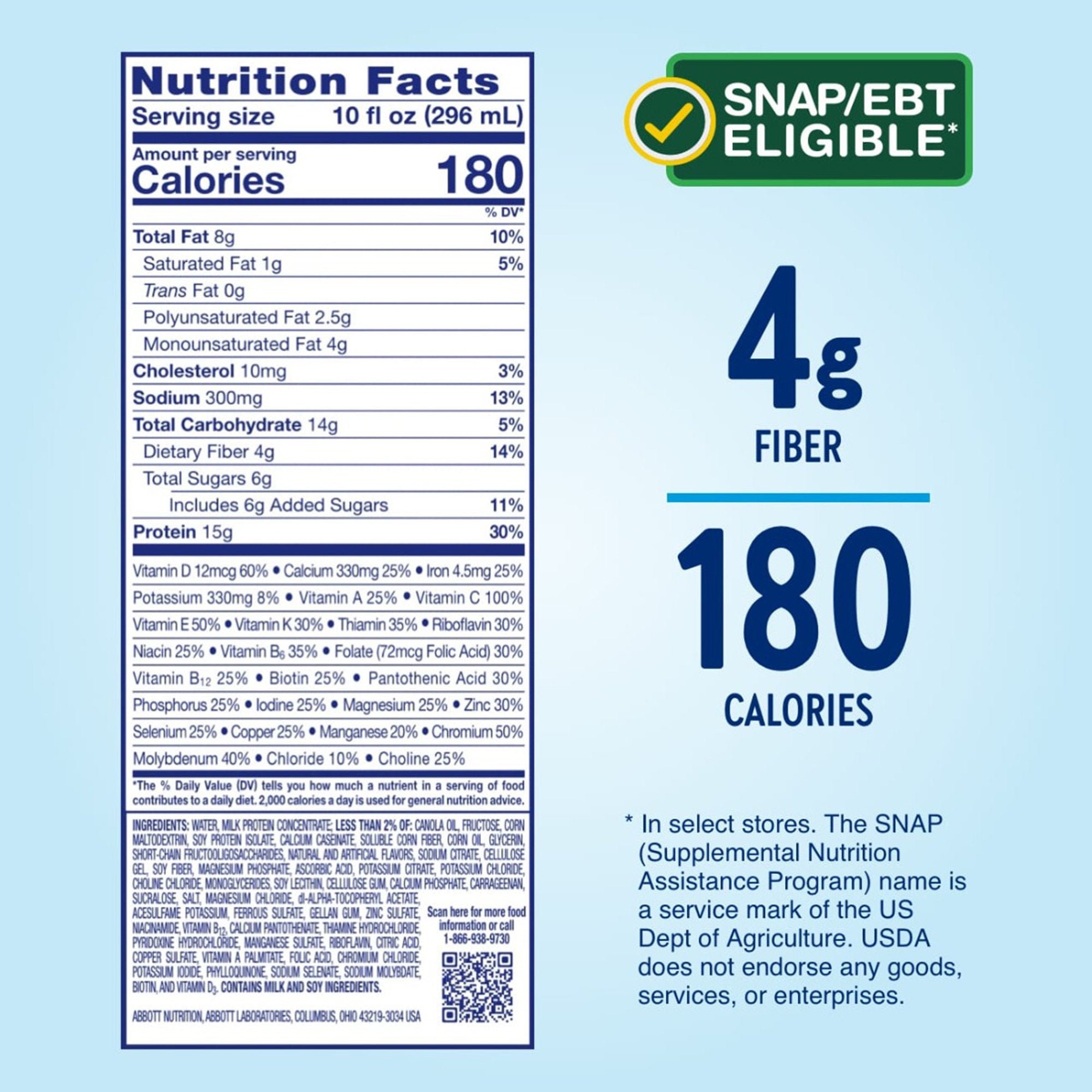 Oral Supplement Glucerna® Hunger Smart Shake Homemade Vanilla Flavor Liquid 10 oz. Bottle - image 2