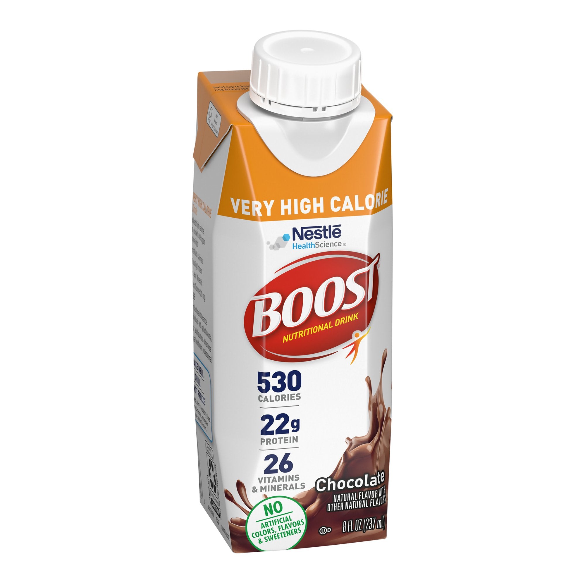Oral Supplement Boost® Very High Calorie Chocolate Flavor Liquid 8 oz. Reclosable Carton - image 2
