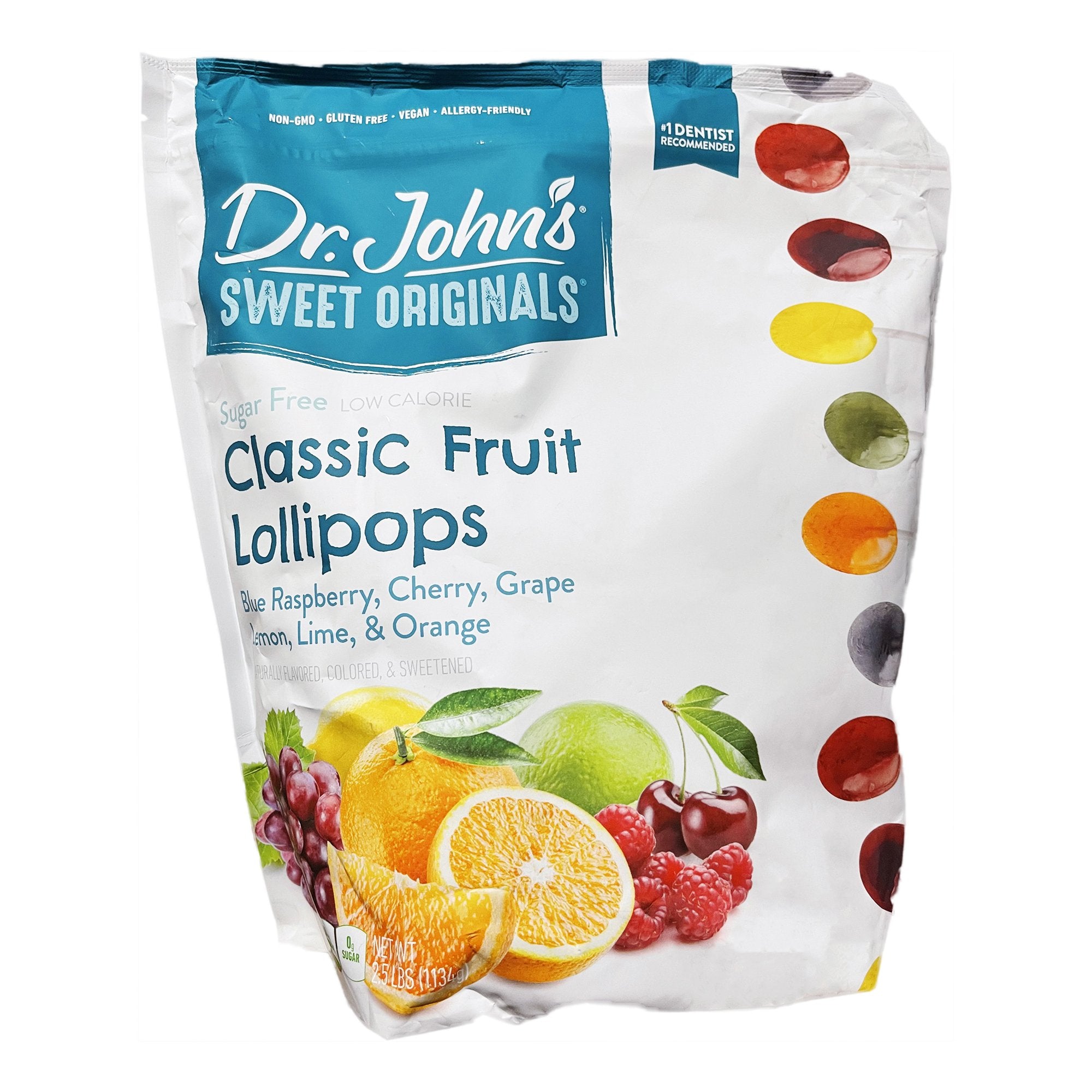 Dr. John's Candies® Sugar-Free Lollipop (132 Units)