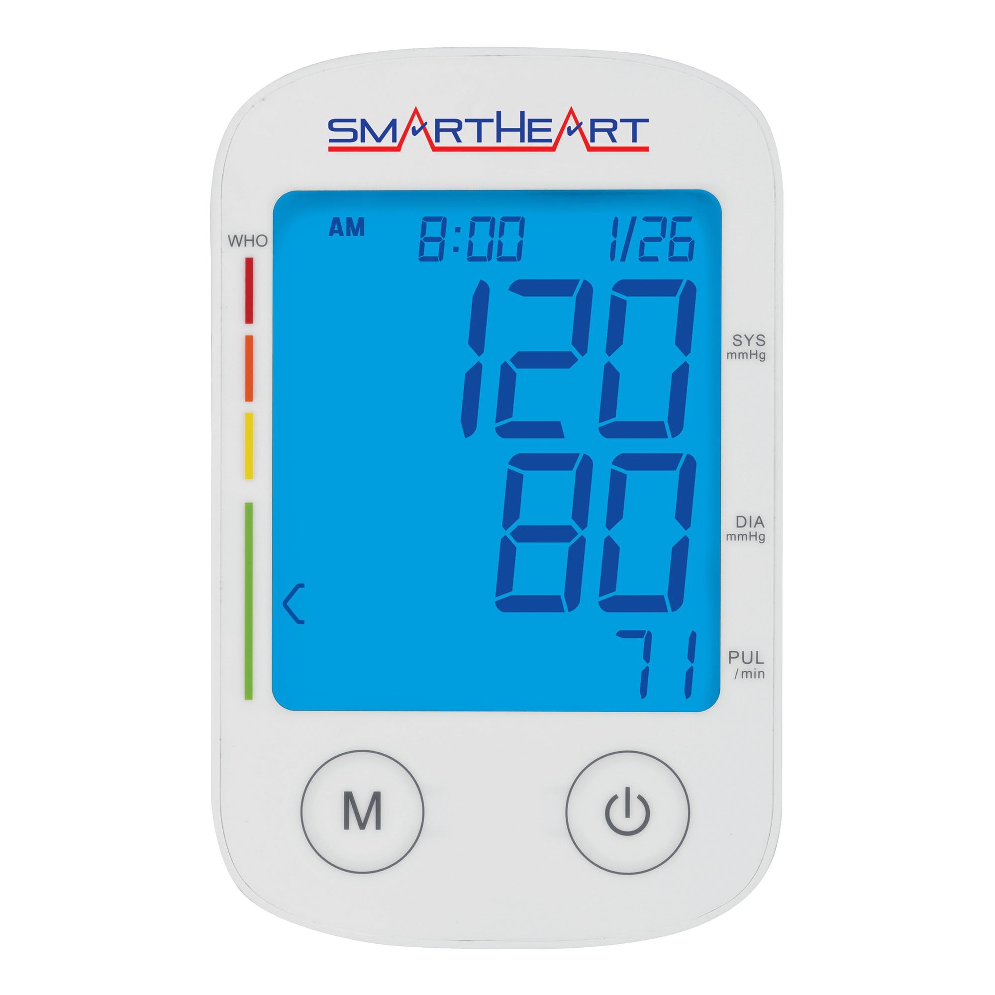Home Automatic Digital Blood Pressure Monitor Veridian Multiple Sizes Nylon Cuff 22–30 cm to 30–42 cm Desk Model - image 5