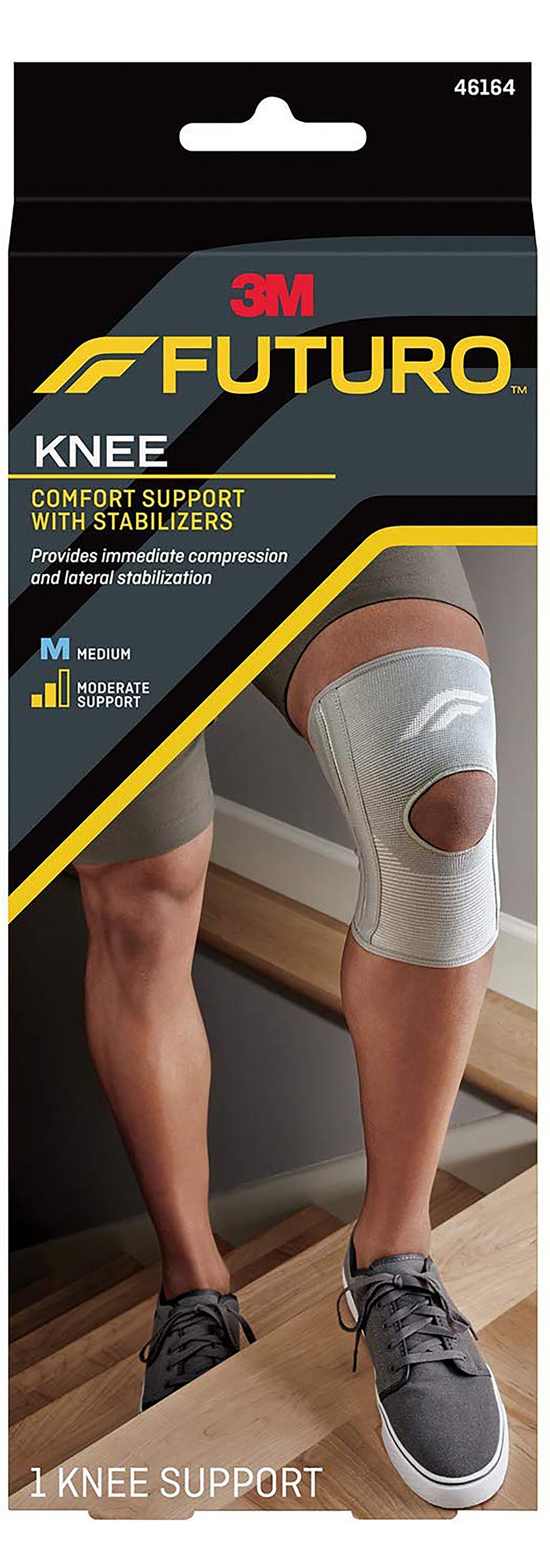 Knee Support 3M™ Futuro™ Stabilizing Medium Without Fastening Left or Right Knee