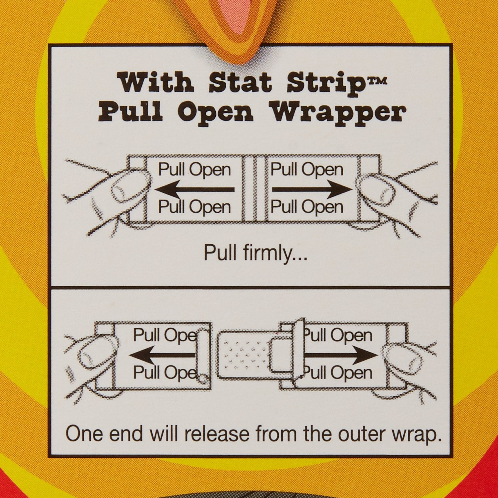 Looney Tunes™ Stat Strip® Adhesive Strip, ¾ x 3 Inch (100 Units)