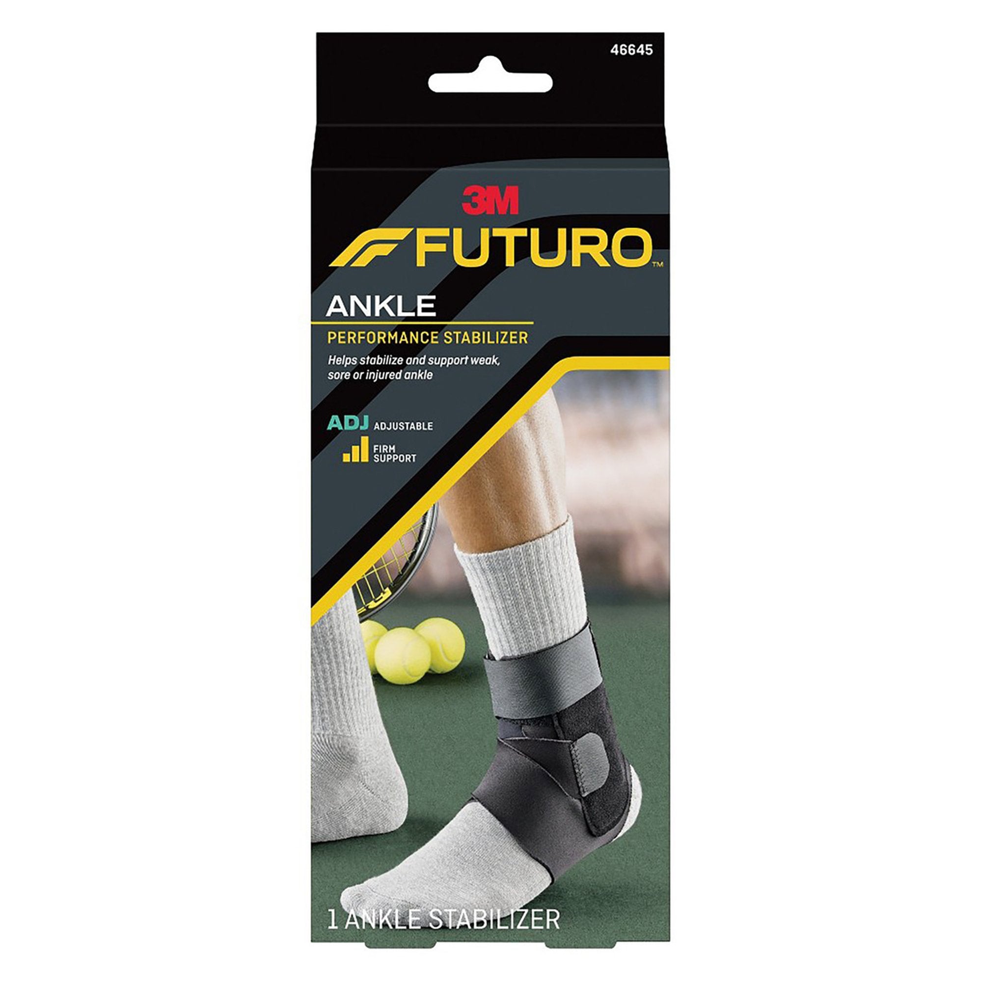 Ankle Support 3M™ Futuro™ Sport Deluxe One Size Fits Most D-Ring / Hook and Loop Strap Closure Foot - image 2