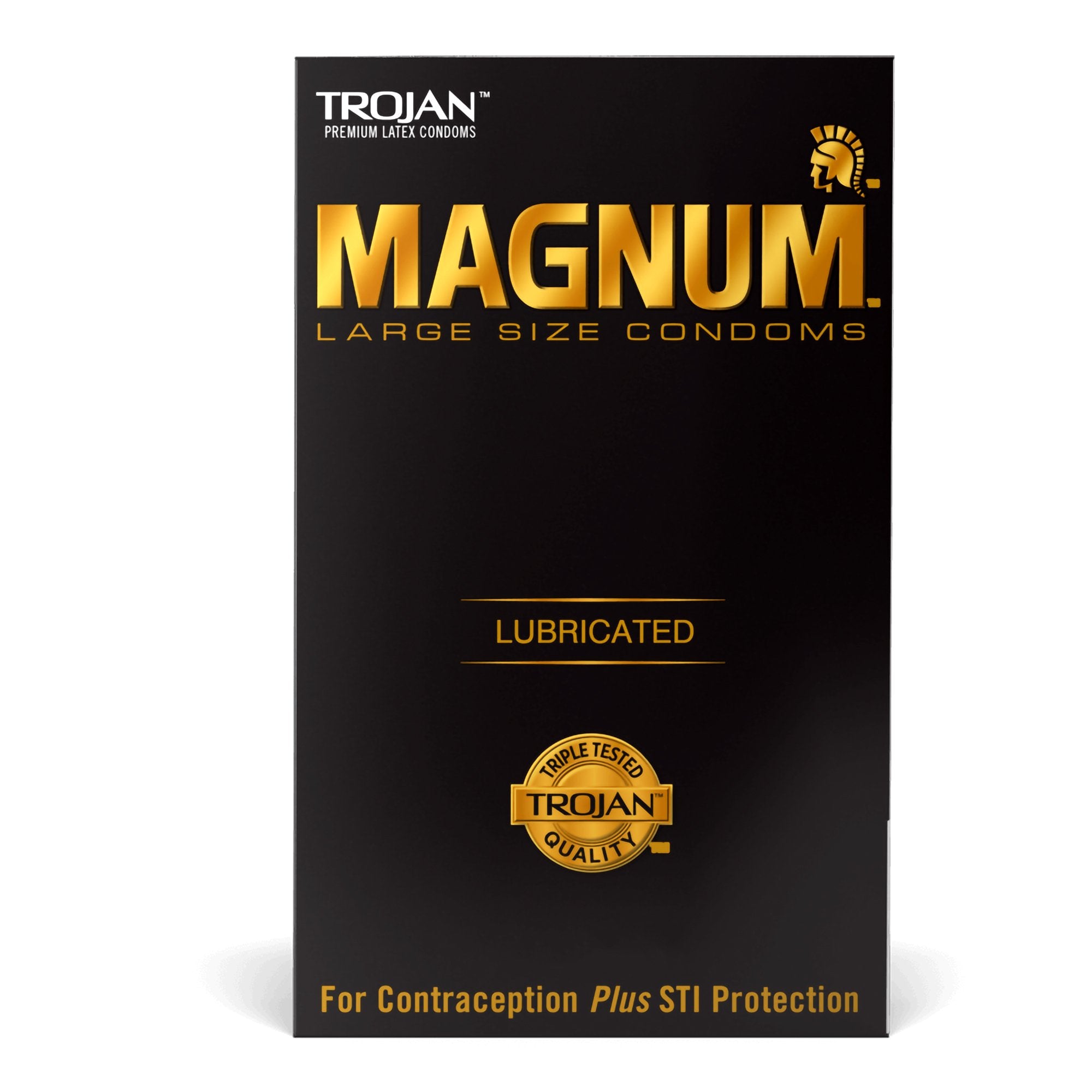 Condom Trojan® Magnum® Lubricated Large 1,000 per Case