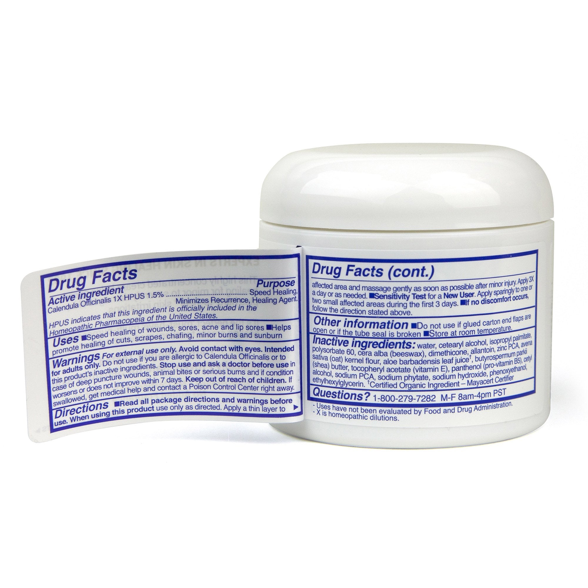 Hand and Body Moisturizer TriDerma® MD Intense Fast Healing 4 oz. Jar Unscented Cream - image 4