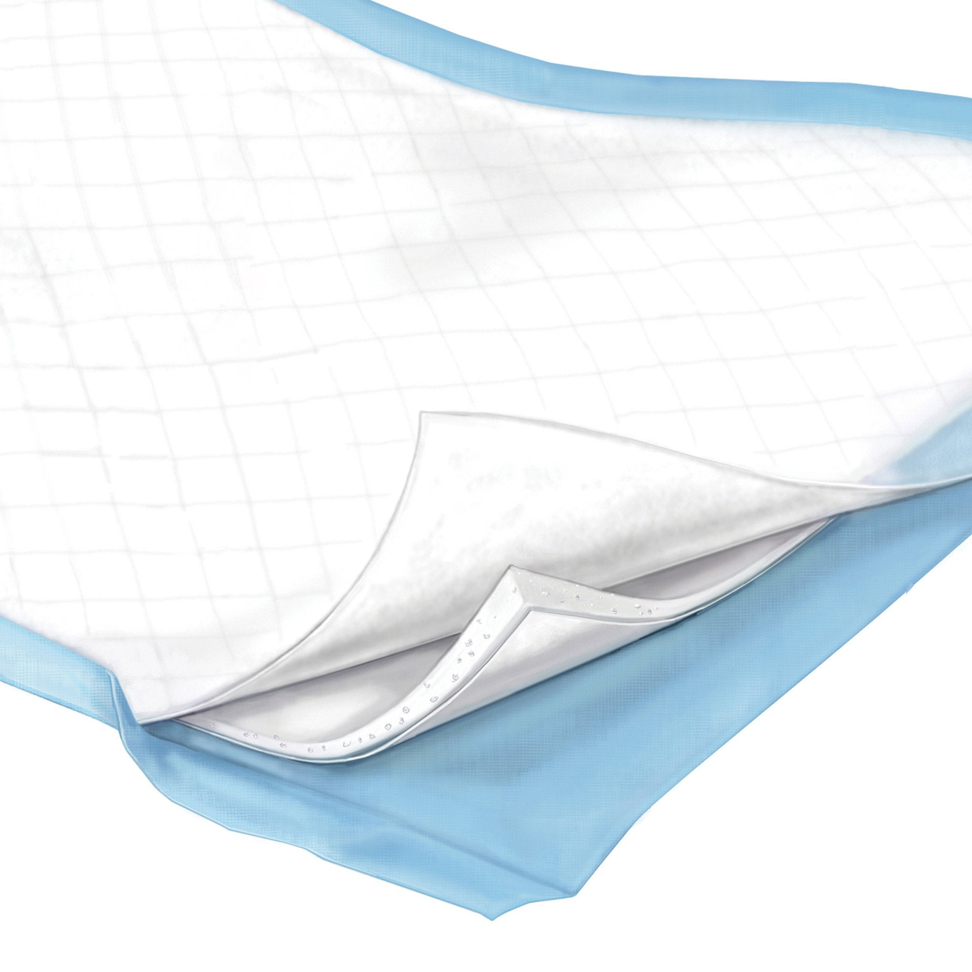 Wings™ Breathable Plus Heavy Absorbency Low Air Loss Underpad, 30 x 36 Inch (10 Units)