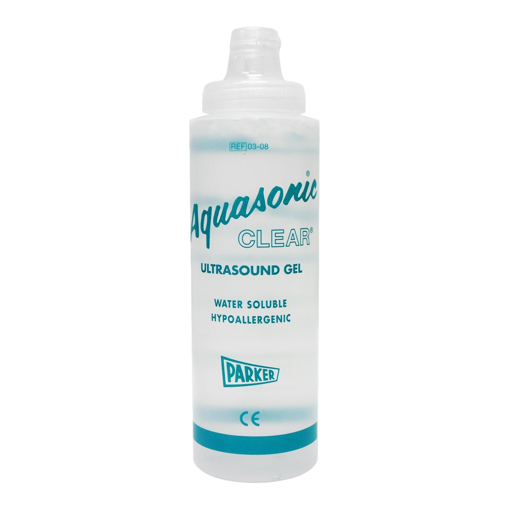 Aquasonic Clear® Ultrasound Gel, 8.5 oz Squeeze Bottle (12 Units)