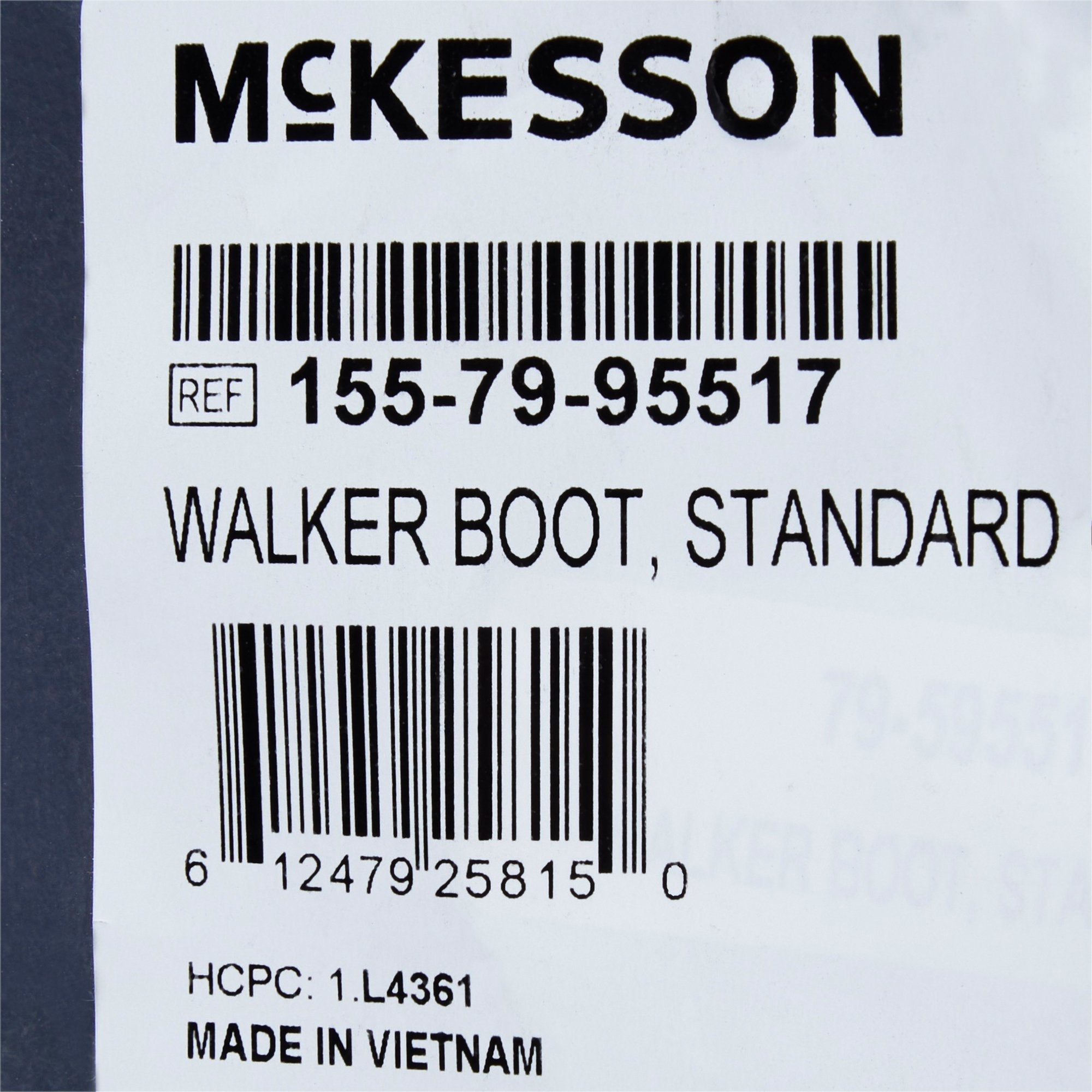 McKesson Pneumatic / Adjustable Air Support Walker Boot, Large (1 Unit)