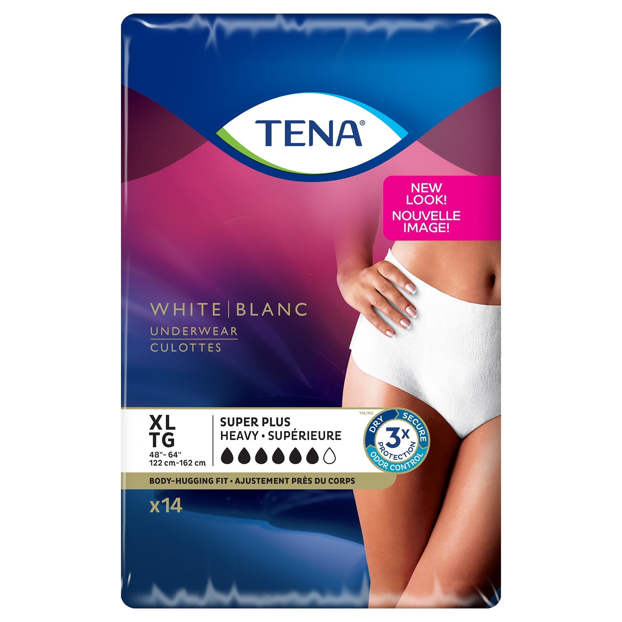 Tena Women Super Plus Underwear XL - Heavy Absorbency (14 Pack)