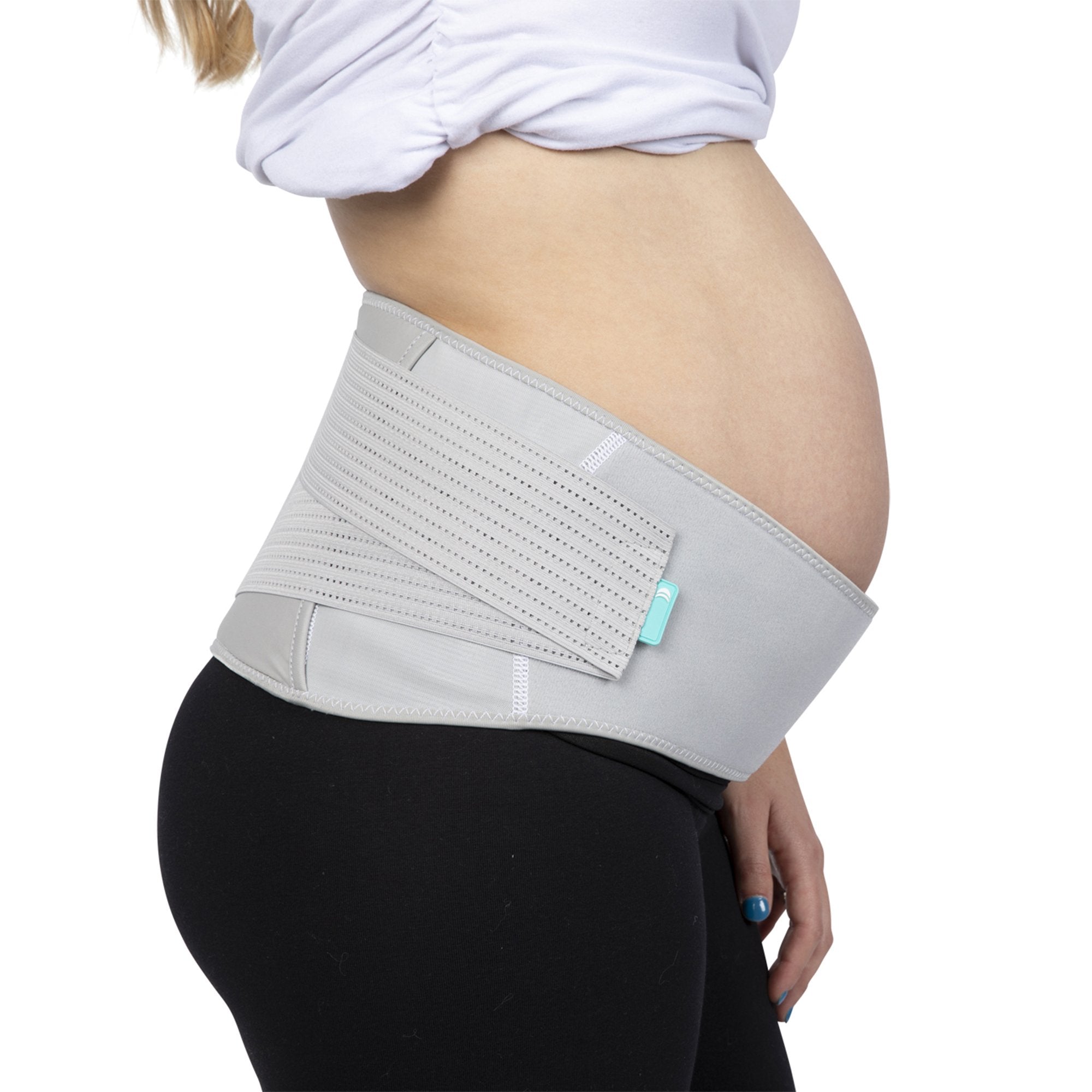 Maternity Support Belt NINER Premium Medium Hook and Loop Closure 32 to 40 Inch Under Belly Circumference / 4 to 8 Pre-Pregnancy Pant Size Adult - image 6