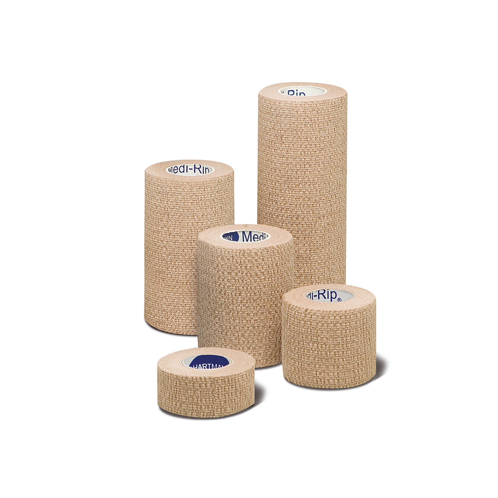 Medi-Rip® Self-adherent Closure Cohesive Bandage, 4 Inch x 5 Yard