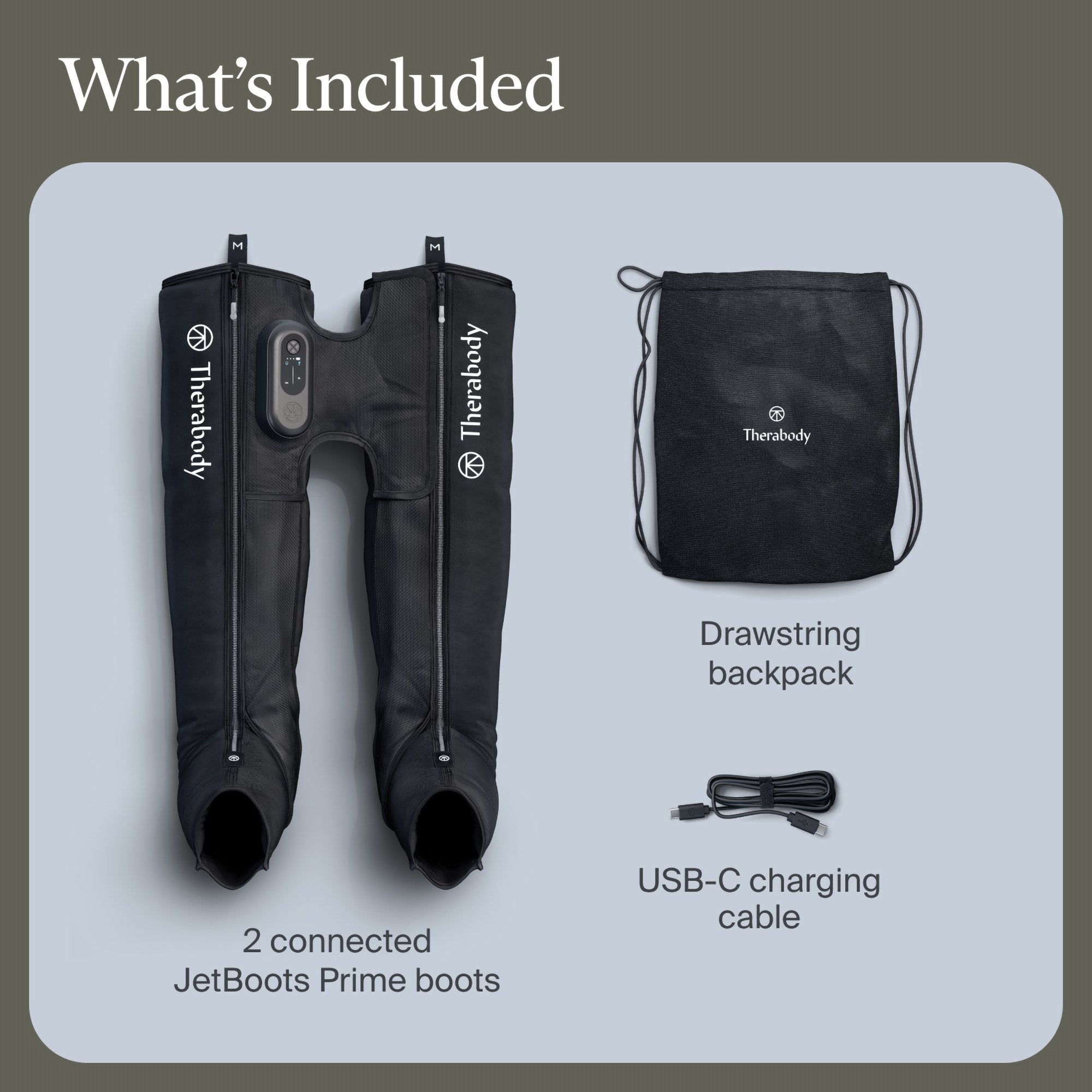 Compression Massage Garment & Control Unit RecoveryAir Prime JetBoots Short Outseam: 27 to 33-1/2 Inch / Thigh Circumference: Up to 27-19/32 Inch - image 9
