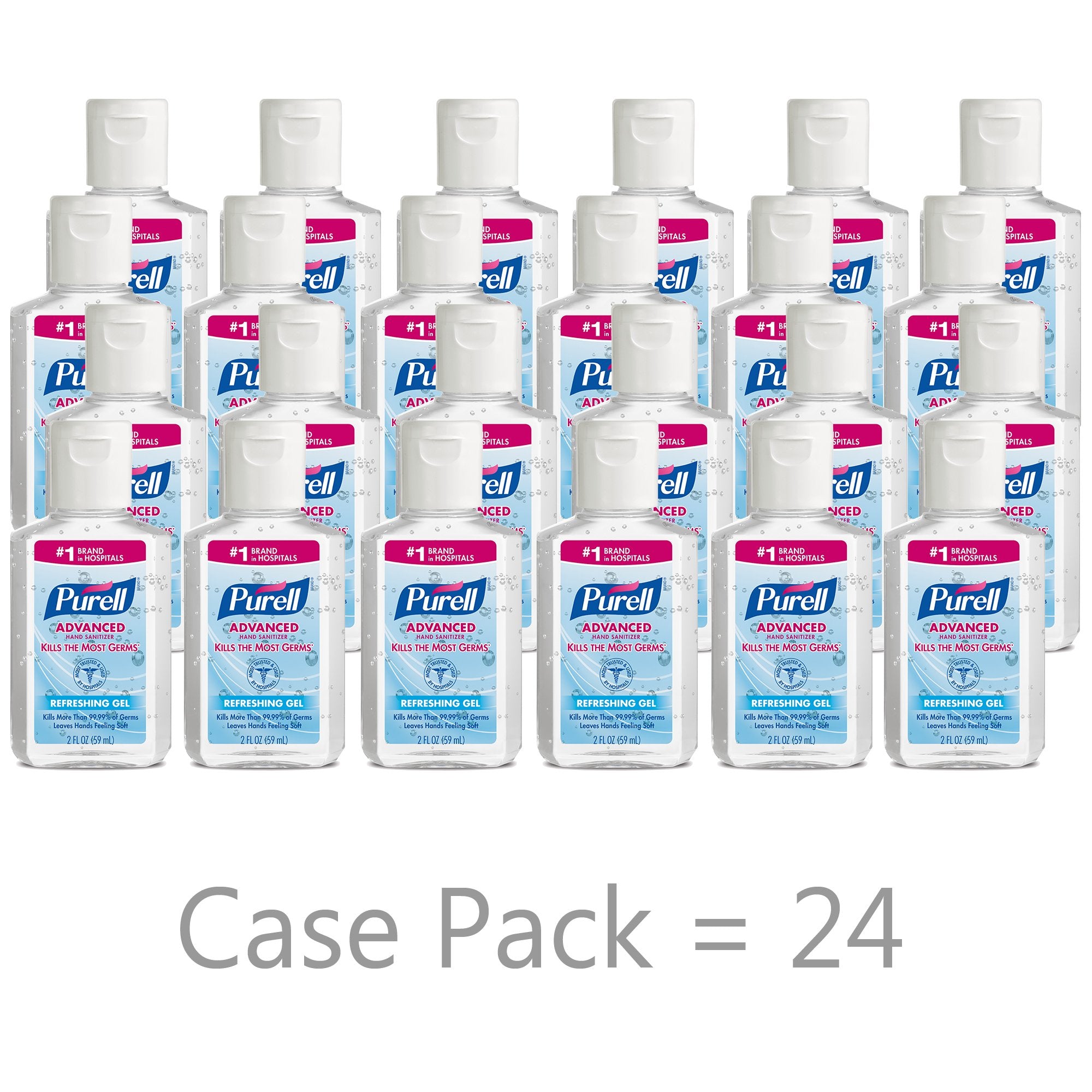 Hand Sanitizer Purell® Advanced 2 oz. Ethyl Alcohol Gel Bottle - image 7