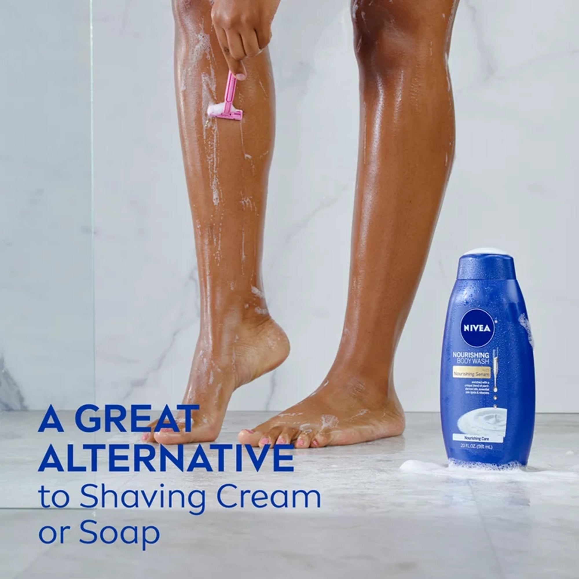 Body Wash Nivea® Nourishing Cream 20 oz. Bottle Scented - image 9
