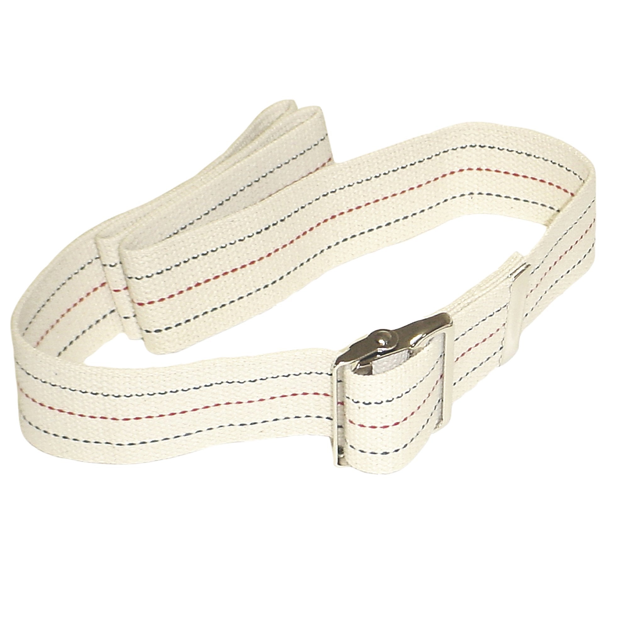 Gait Belt FabLife™ 54 Inch Length Pinstripe Cotton