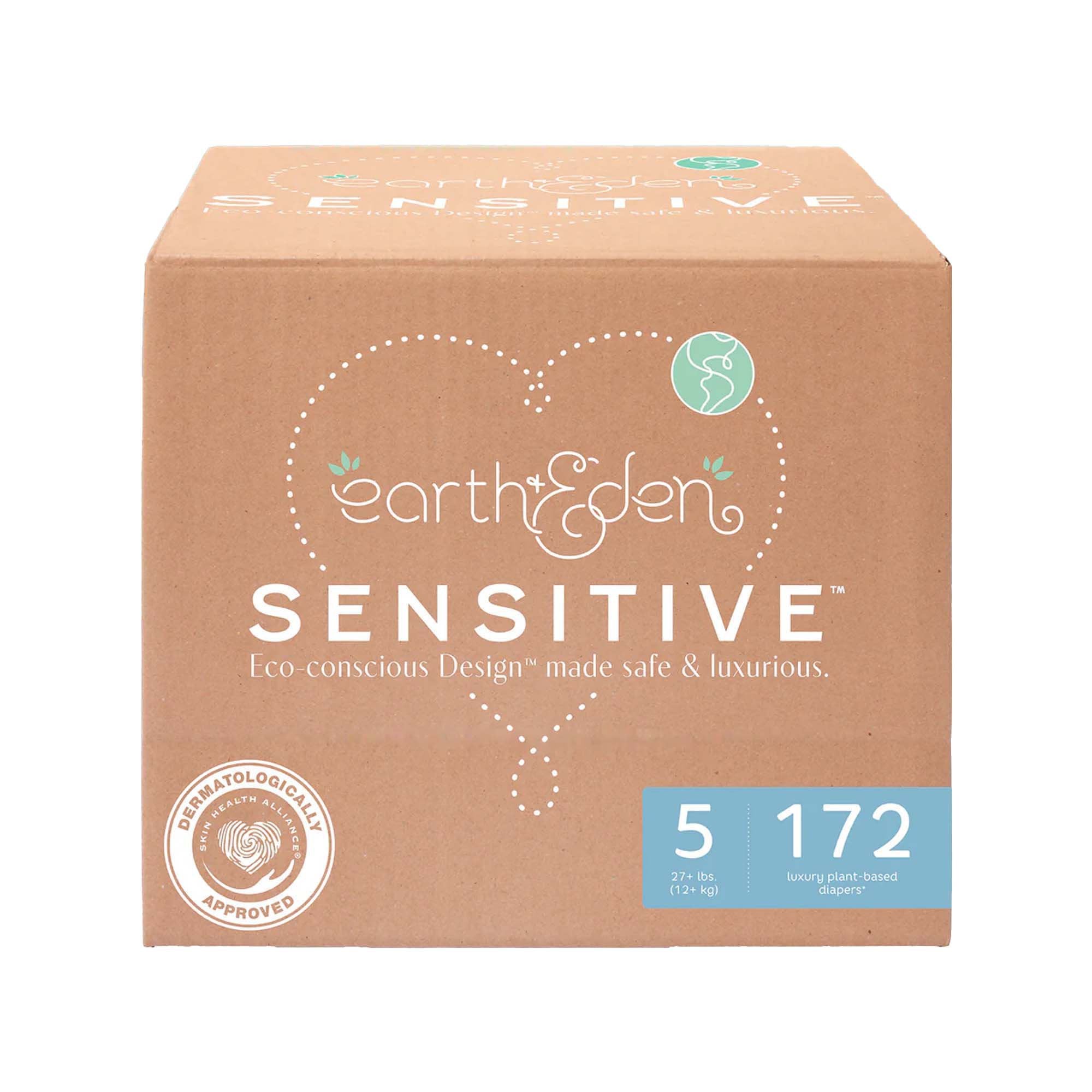 Unisex Baby Diaper Earth & Eden Size 5 Disposable Heavy Absorbency