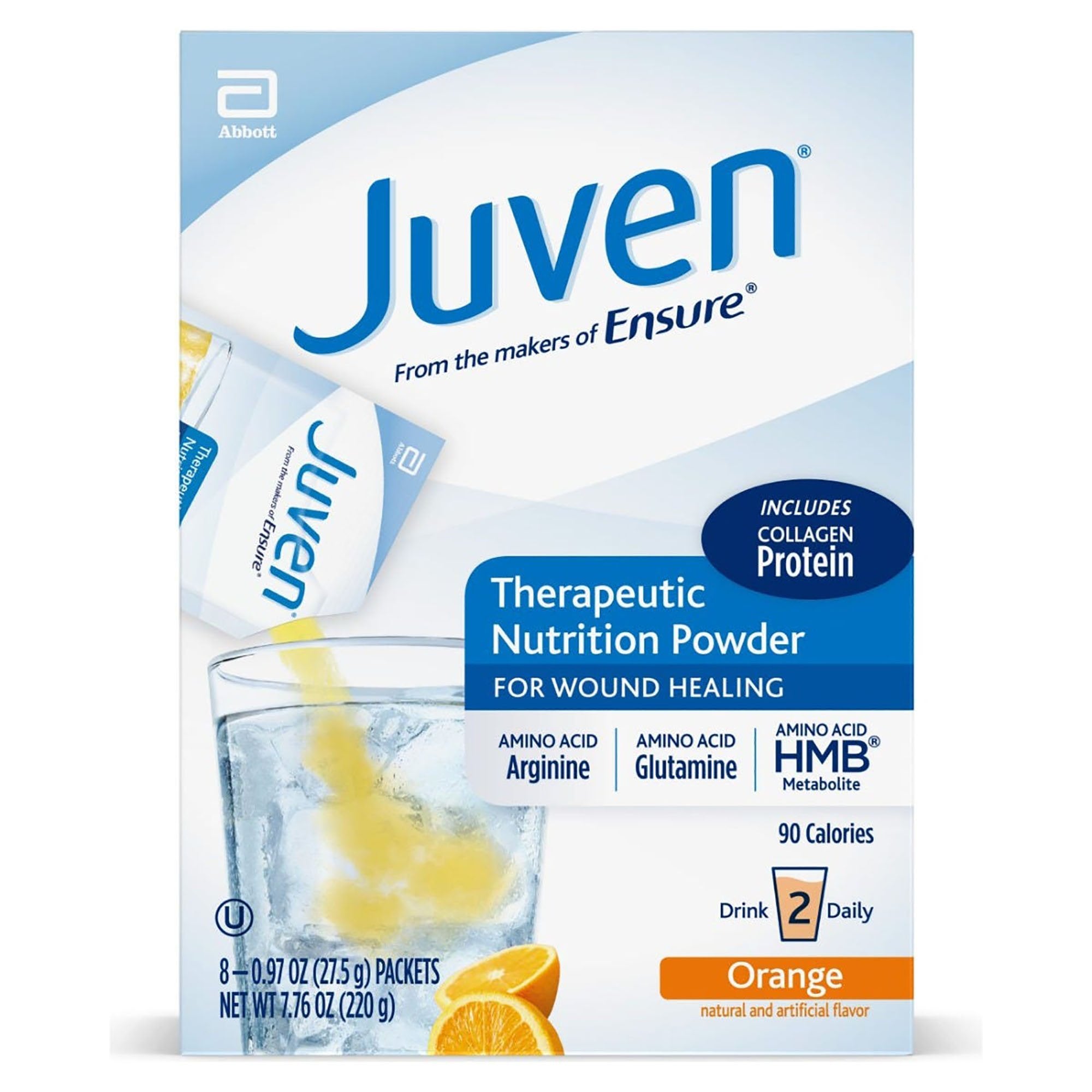 Oral Supplement Juven® Orange Flavor Powder 0.98 oz. Individual Packet - image 3