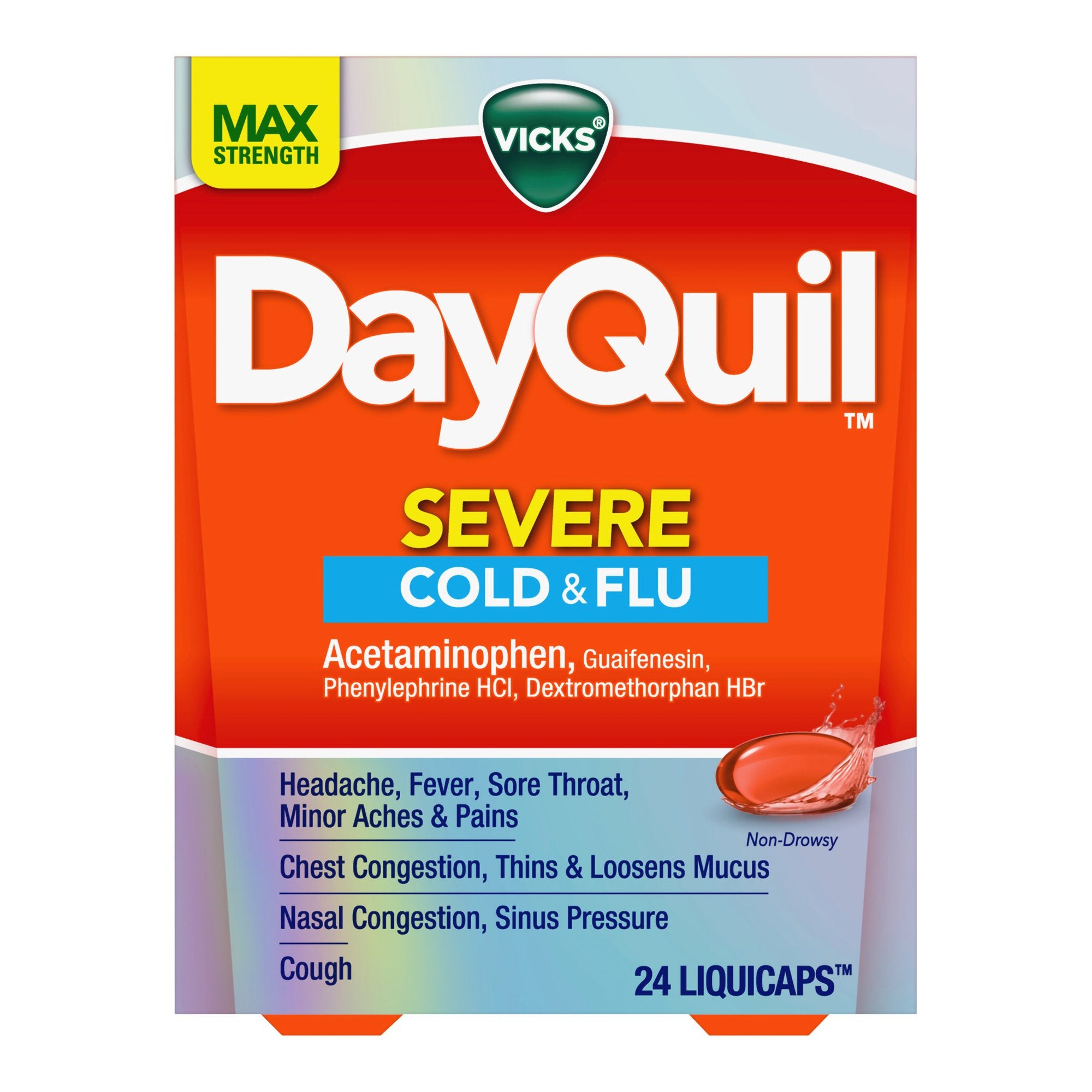 Vicks DayQuil Severe Cold & Flu LiquiCaps