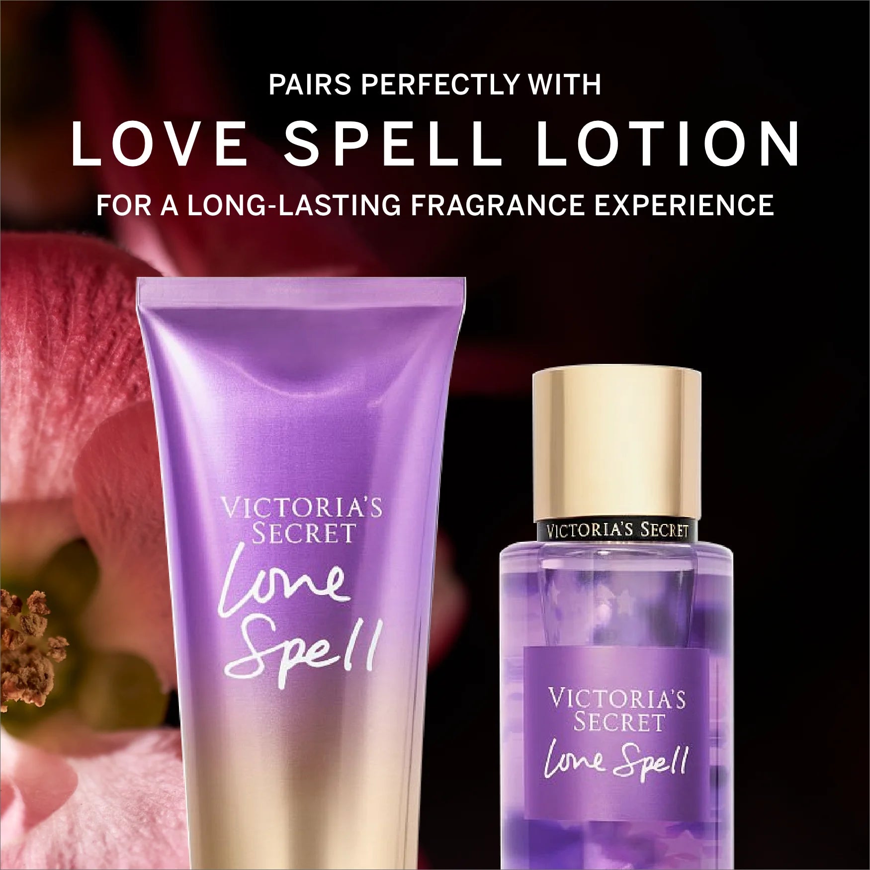 Victoria'S Secret Love Spell Mini Fragrance Duo Gift Set, Notes of Cherry Blossom and Fresh Peach, Gift Set for Women
