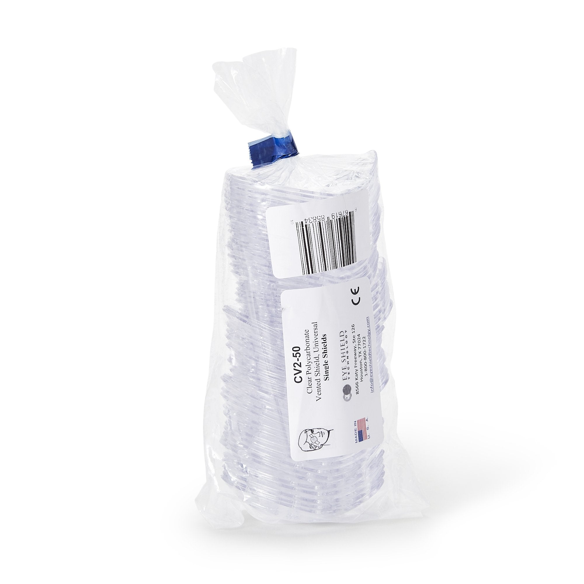 Eye Shield Tech Eye Protector, Deep (50 Units)