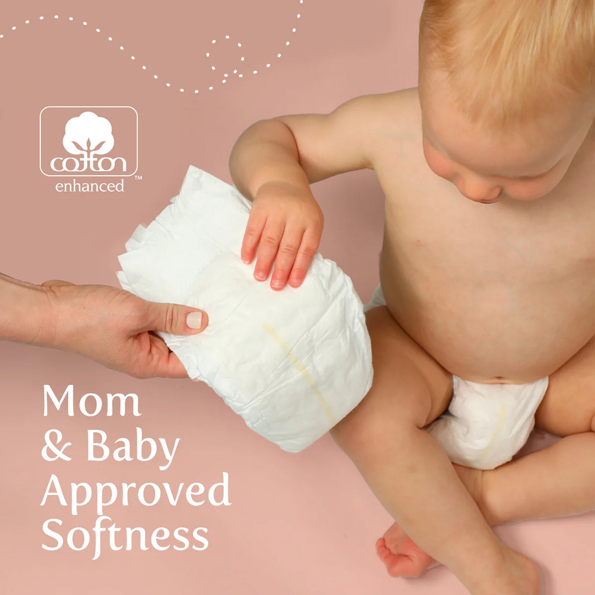 Unisex Baby Diaper Earth & Eden Size 1 Disposable Heavy Absorbency - image 3