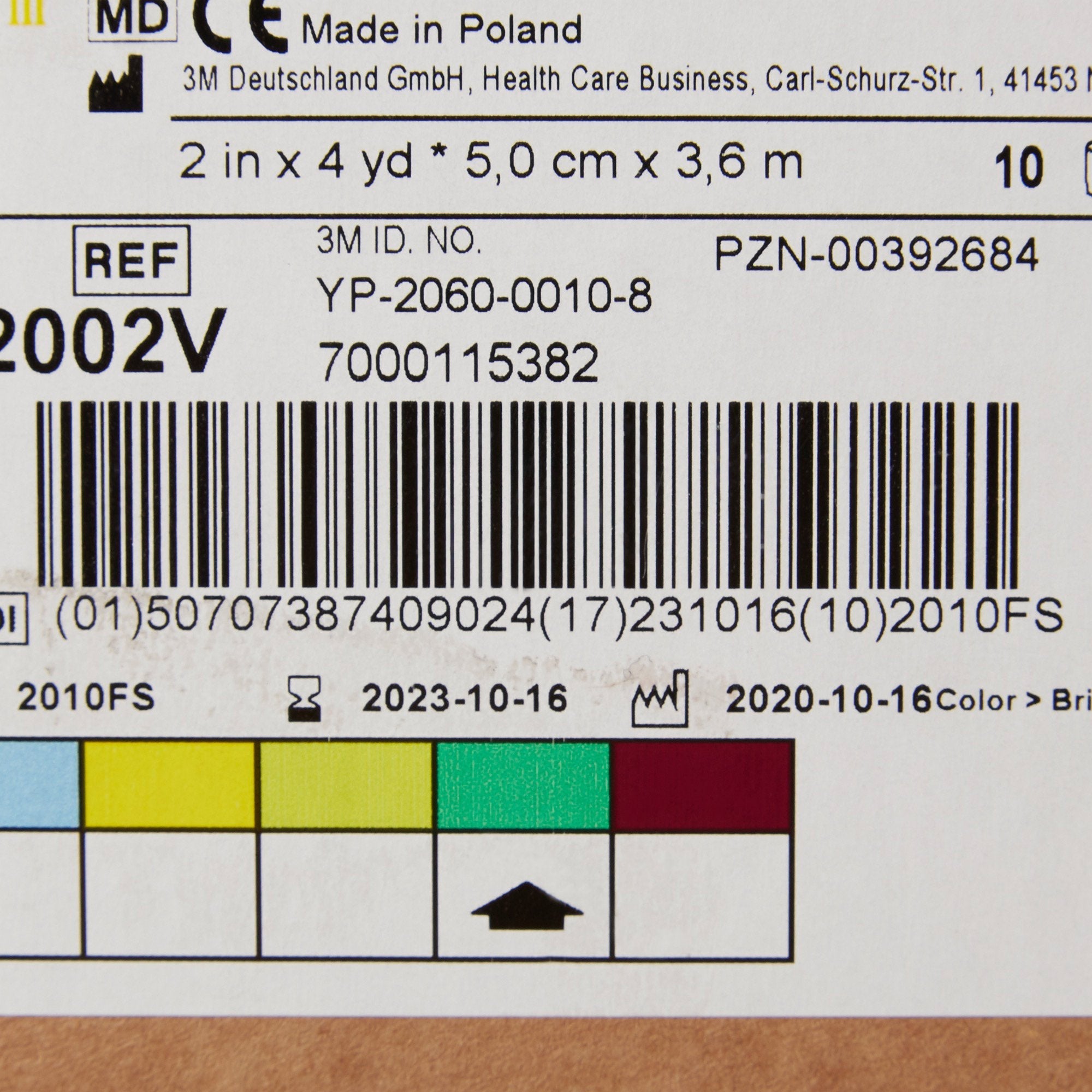 3M™ Scotchcast™ Plus Bright Green Cast Tape, 2 Inch x 4 Yard (10 Units)