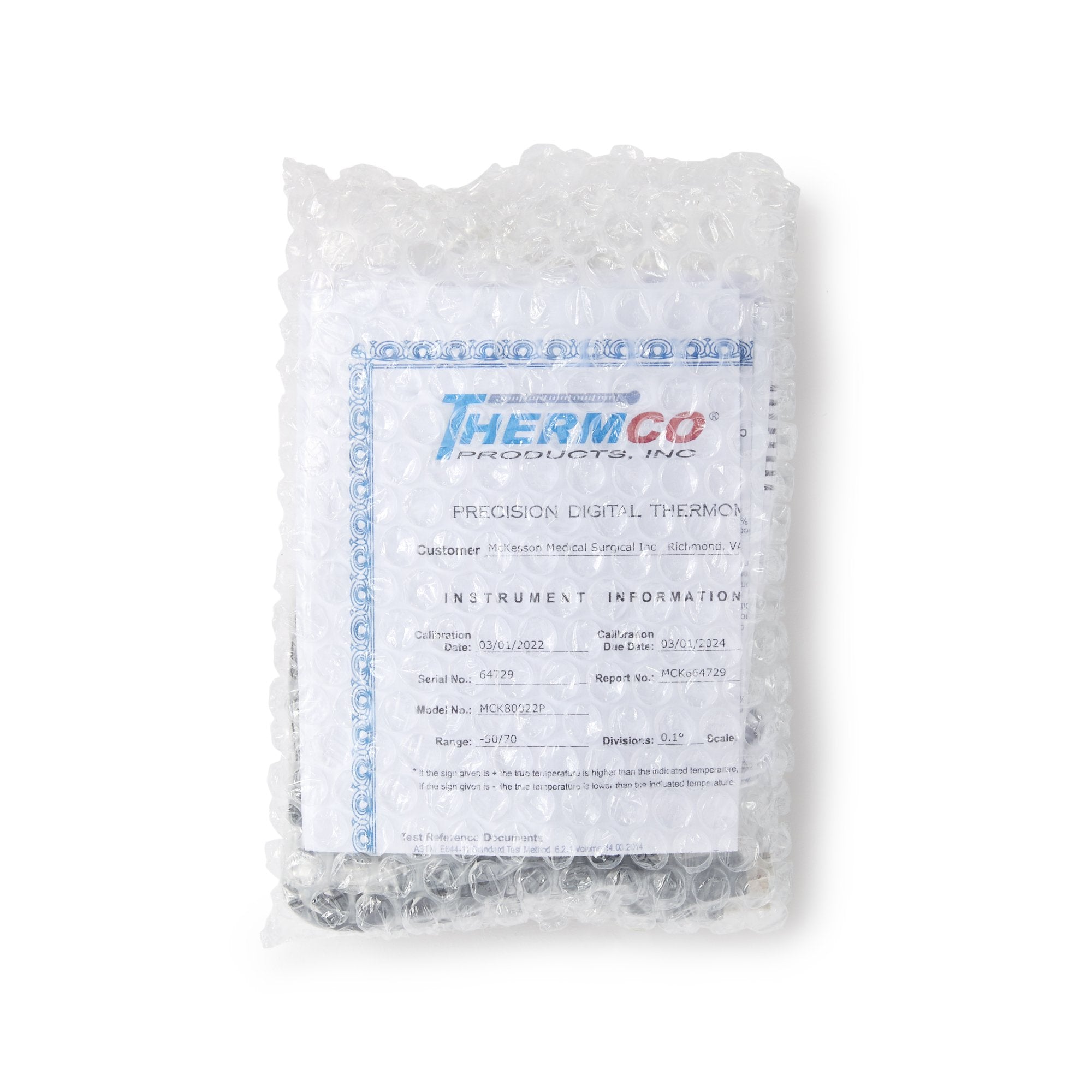 McKesson Datalogging Refrigerator / Freezer Thermometer, Digital Display (1 Unit)