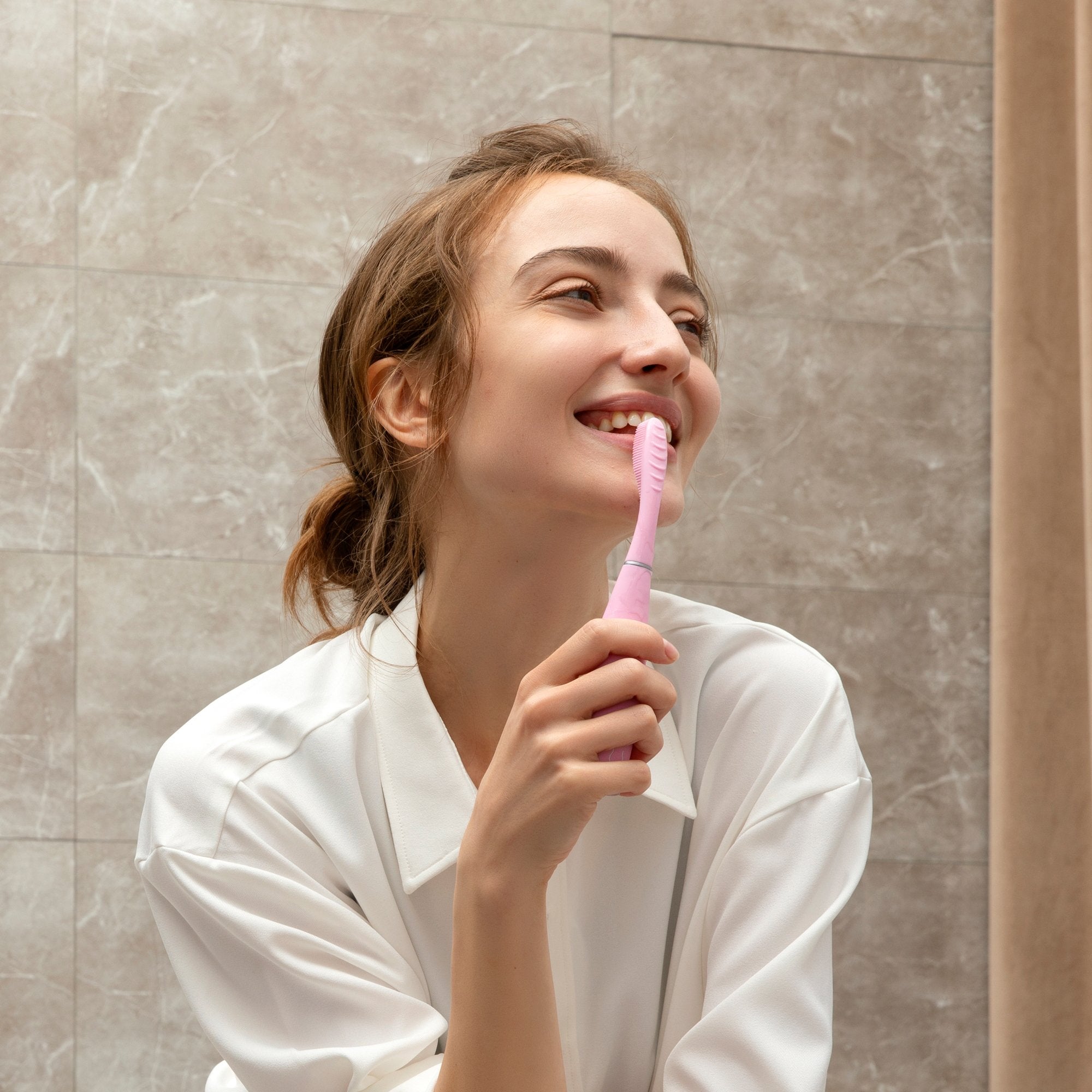 Sonic Toothbrush ISSA™ 3 Pearl Pink Adult Polymer - image 5