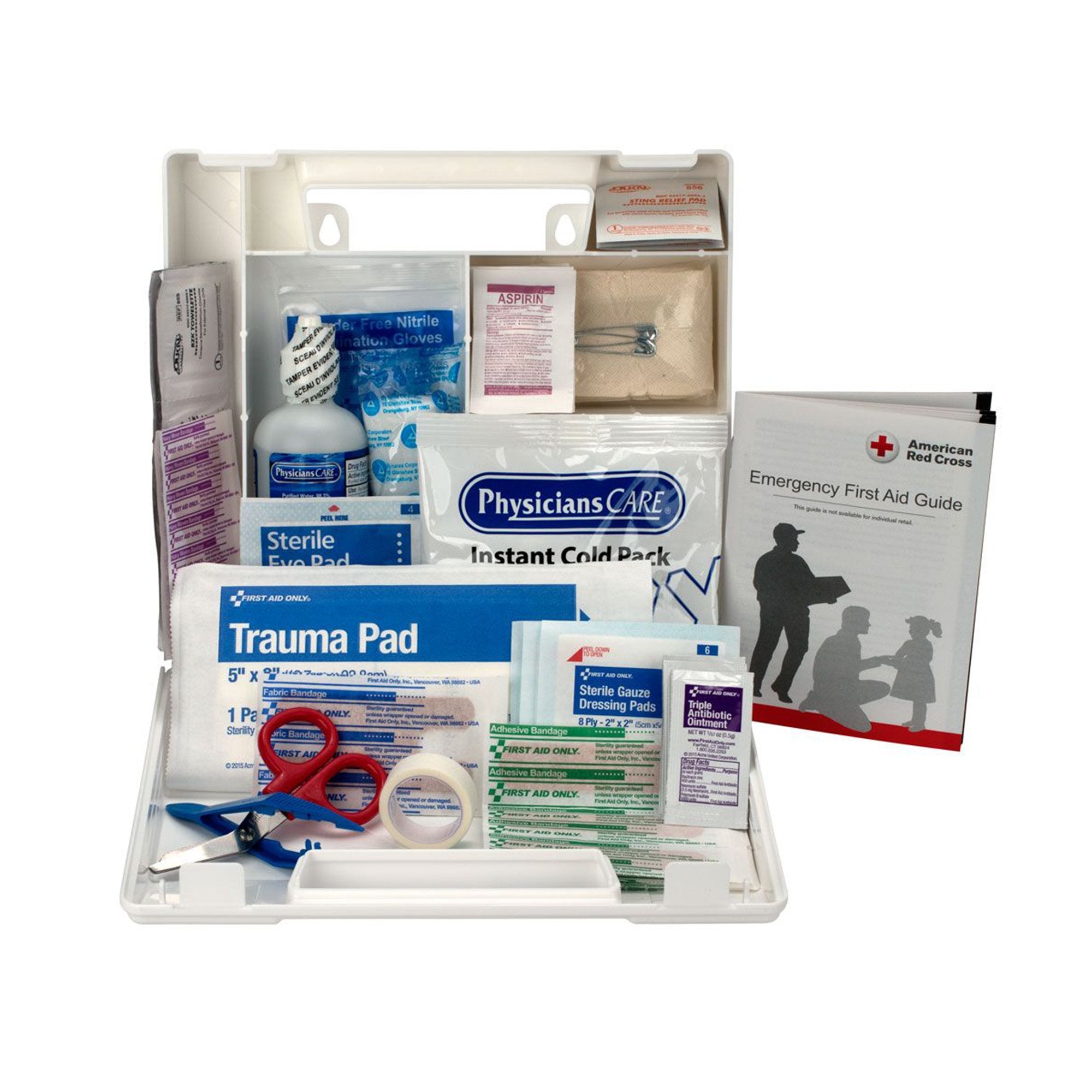First Aid Kit First Aid Only® 25 Person Plastic Case - image 2