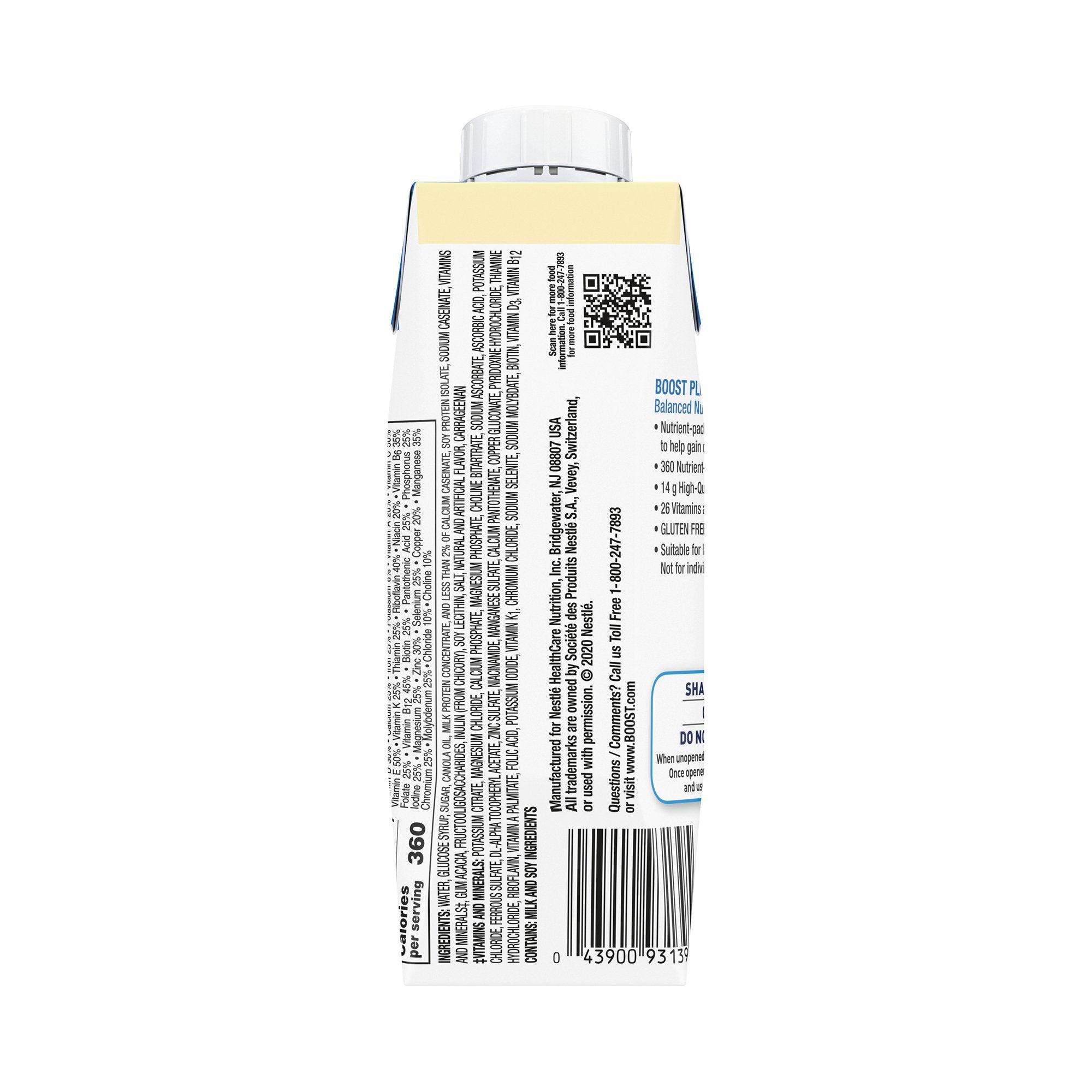 Oral Supplement Boost Plus® Very Vanilla Flavor Liquid 8 oz. Carton - image 3