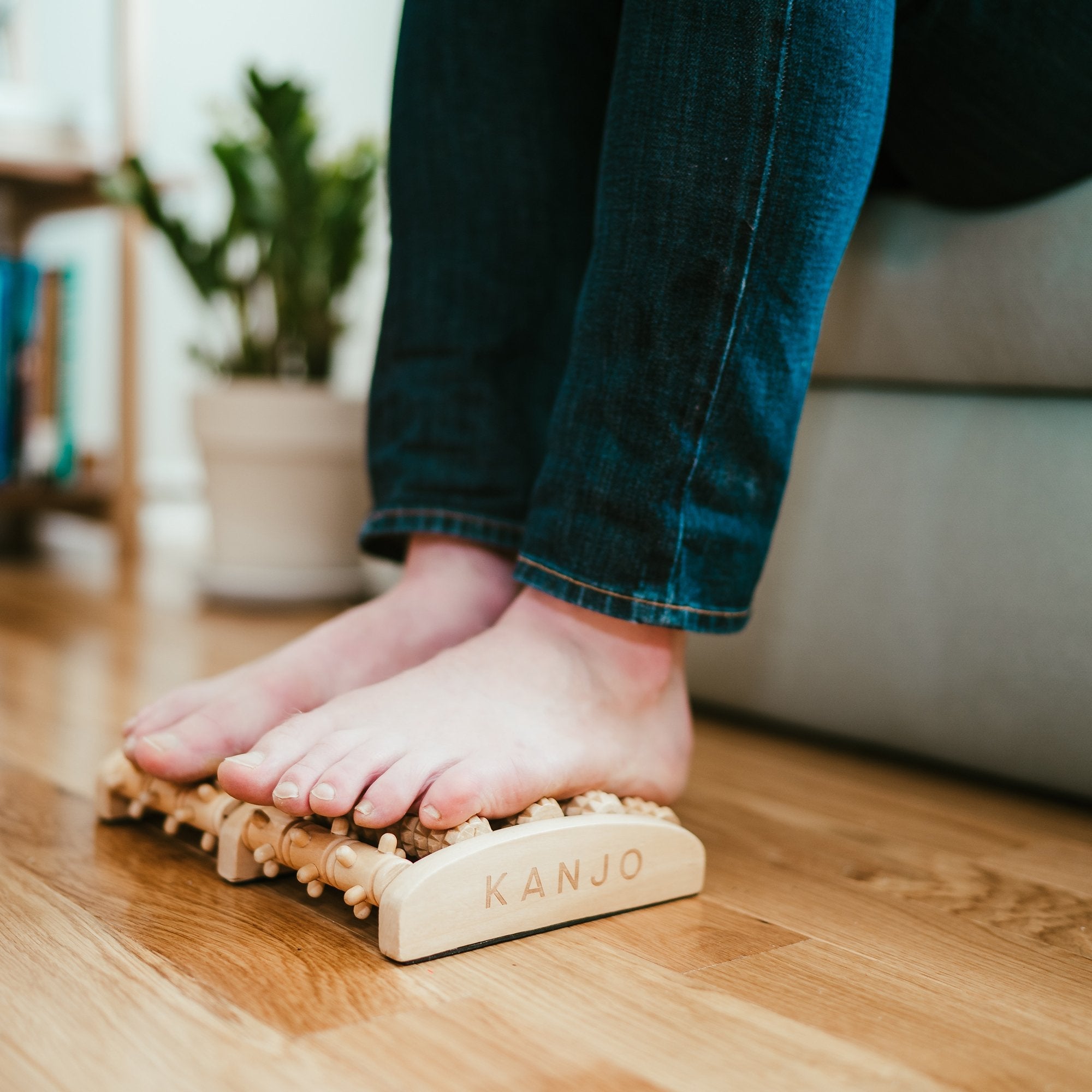 Kanjo Acupressure Foot Pain Relief Multi-Roller (1 Unit)