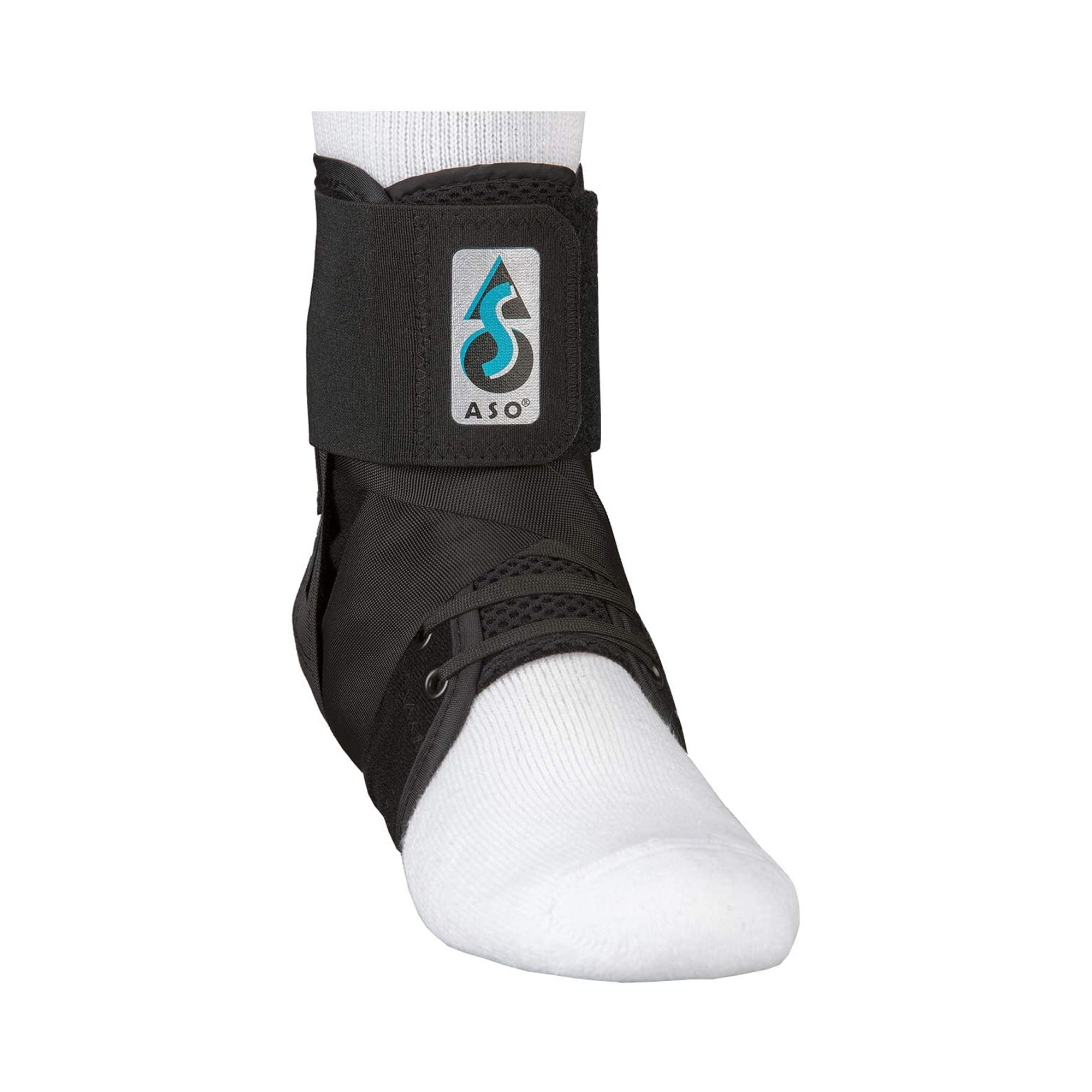 Ankle Support ASO® Speed Lacer Large Hook and Loop Strap Closure / Lace-Up Foot