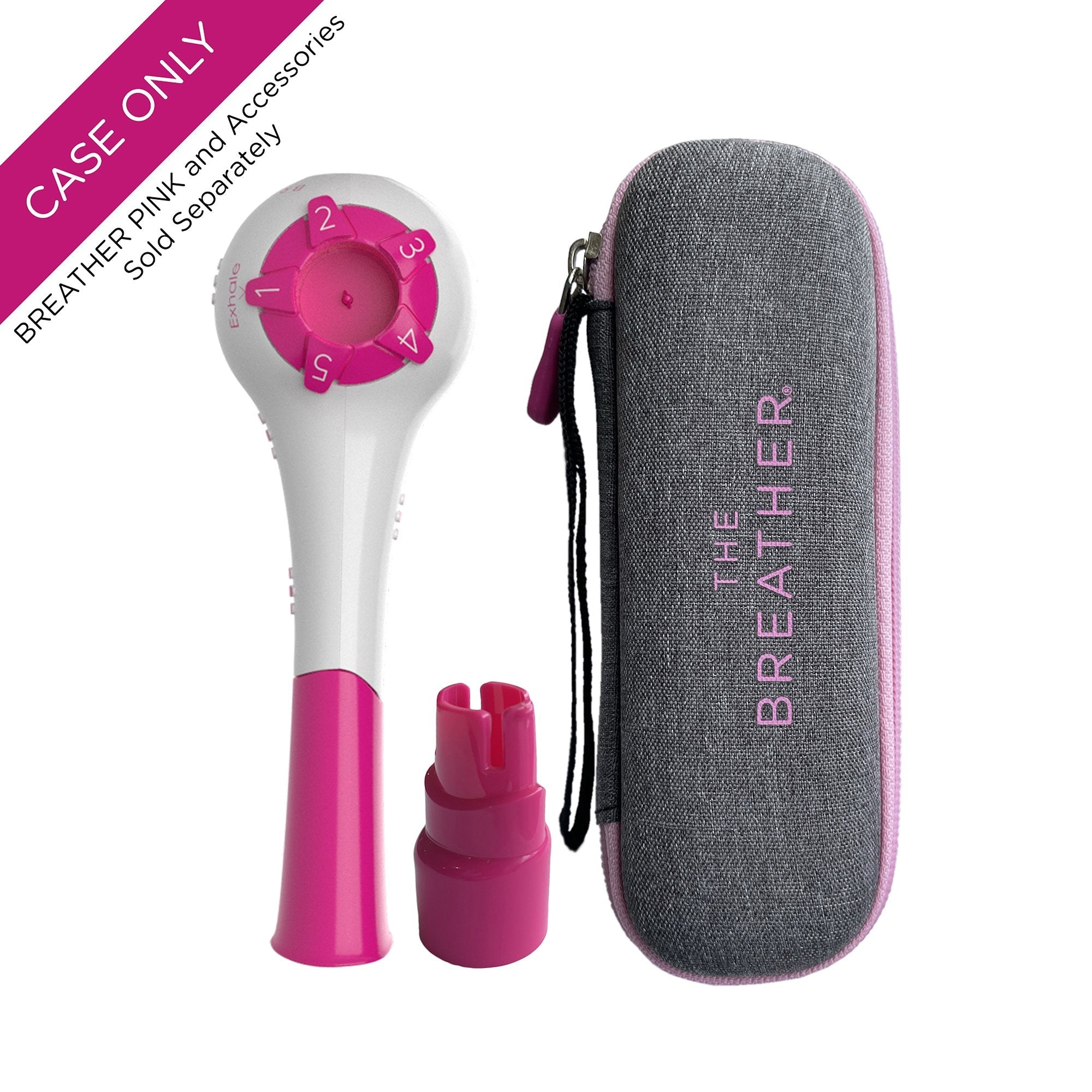 The Breather® Travel Case, Pink (200 Units)