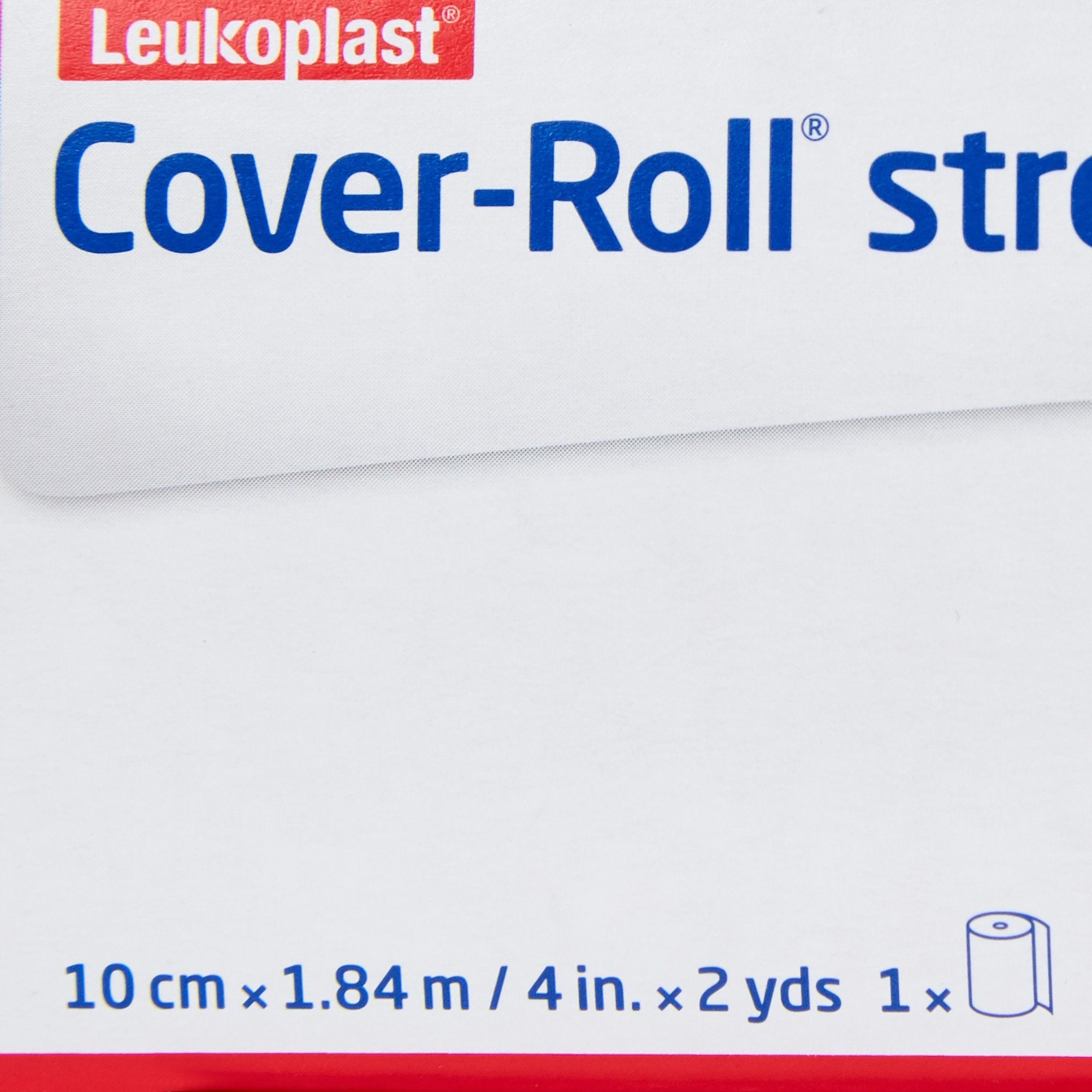Cover-Roll® Stretch Nonwoven Polyester Dressing Retention Tape, 4 Inch x 2 Yard, White (1 Unit)