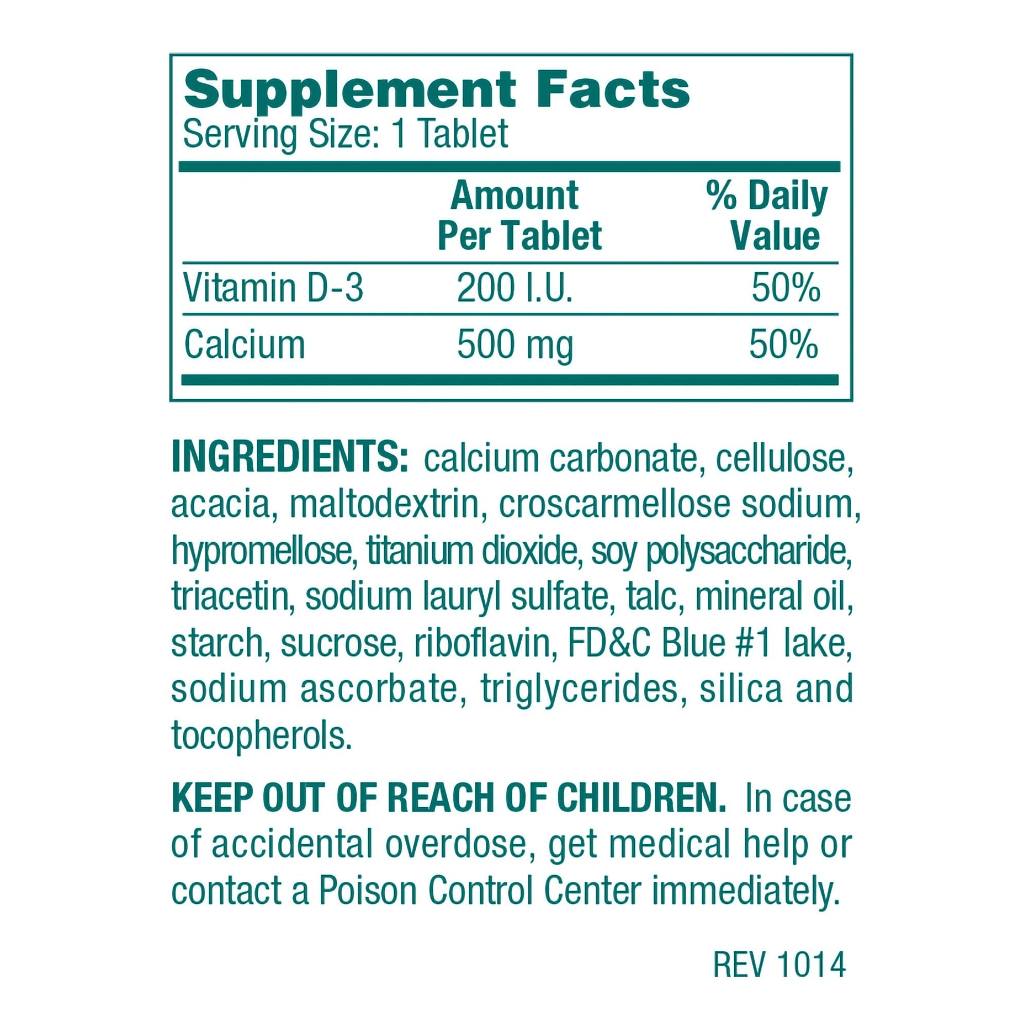 Geri-Care® Calcium / Vitamin D Joint Health Supplement (1 Unit)